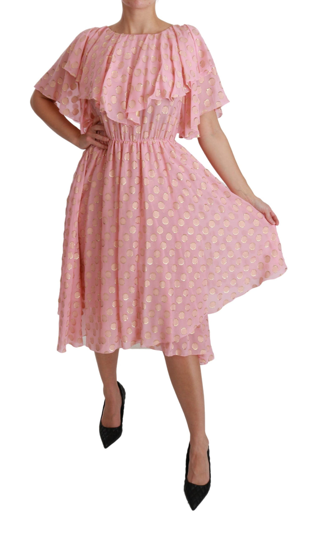 Dolce & Gabbana Pink Midi Dress for Women additional view