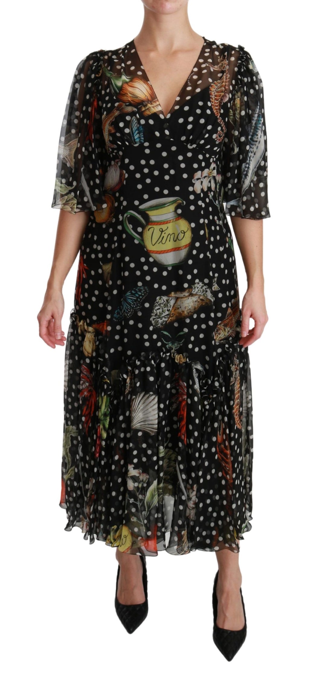 Dolce & Gabbana Black Long Dress for Women