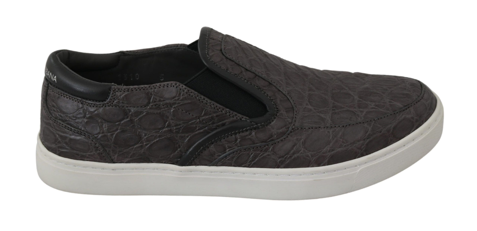 Dolce & Gabbana Grey Slip On Loafers for Men