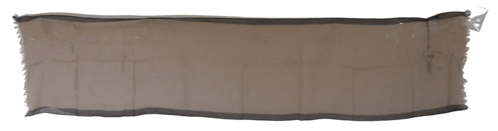Costume National Beige Scarf for Women side view