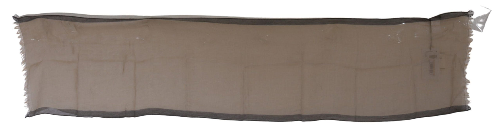 Costume National Beige Scarf for Women side view