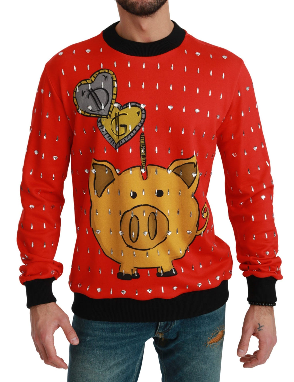 Dolce & Gabbana Red Sweatshirt for Men alternate view
