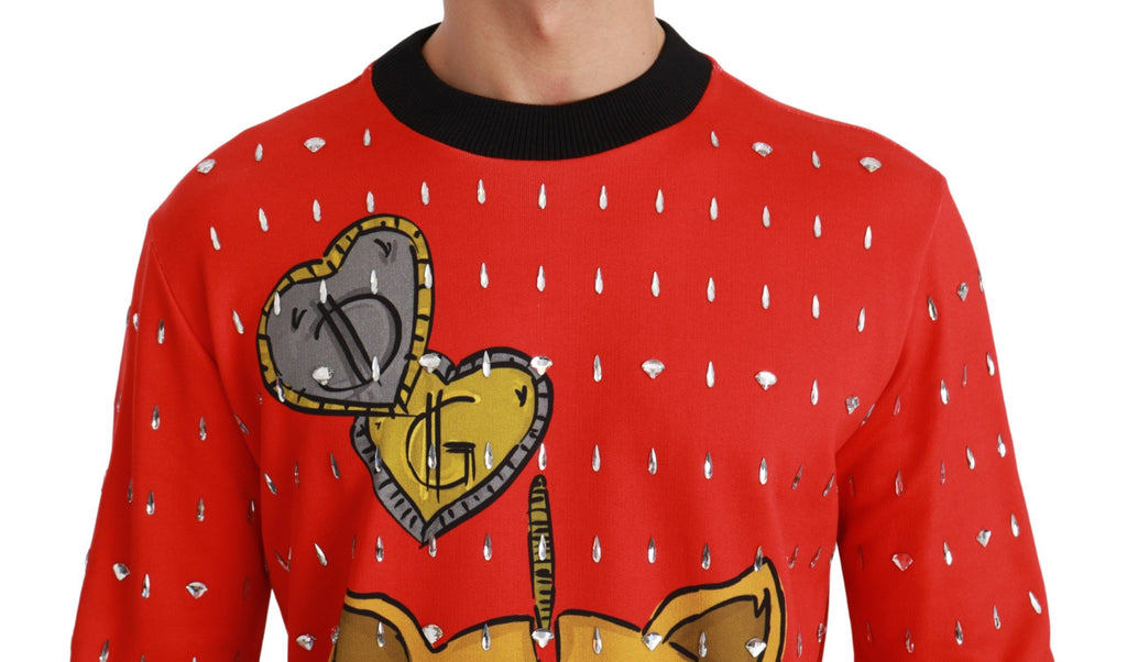 Dolce & Gabbana Red Sweatshirt for Men additional view