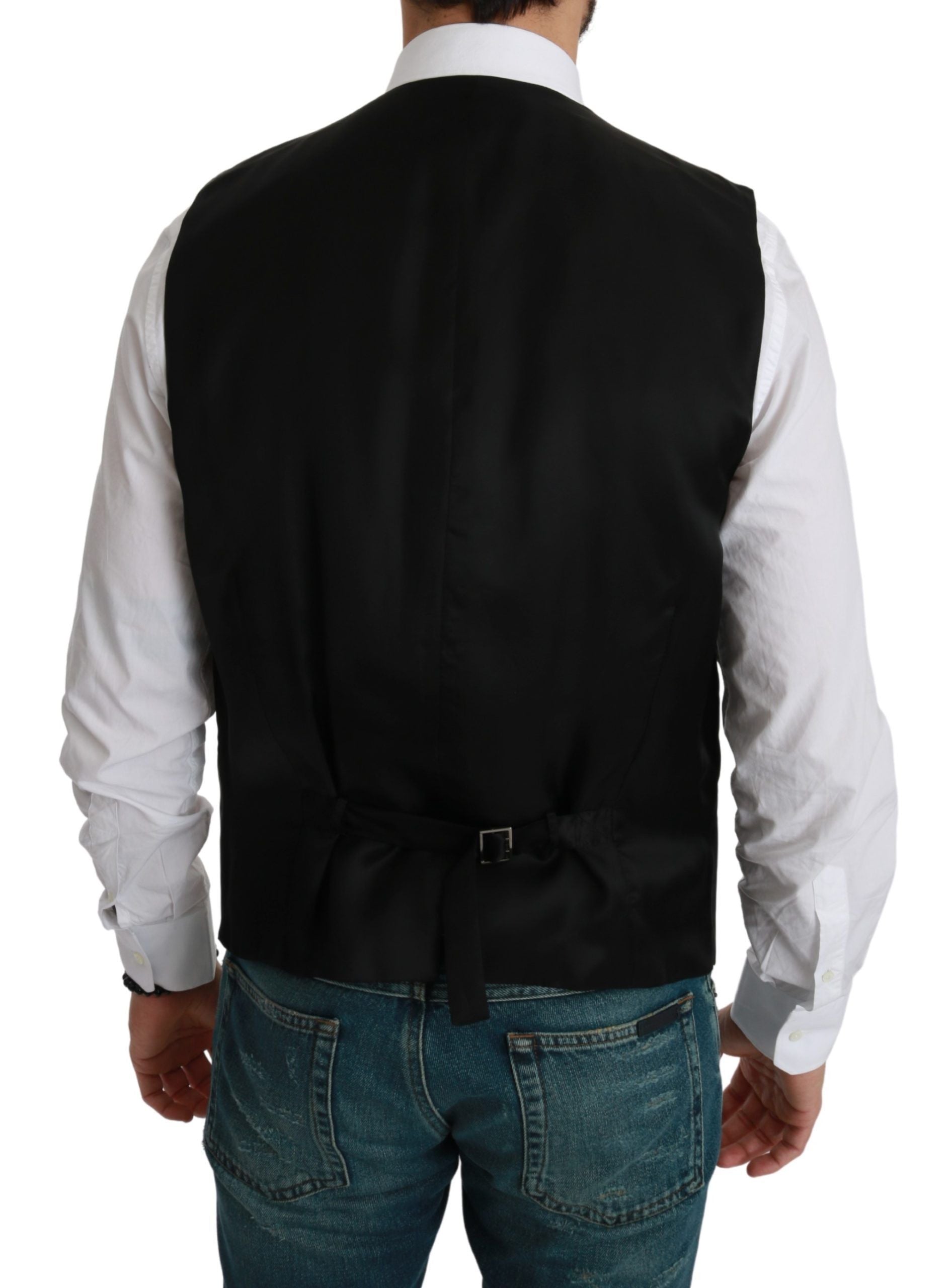 Dolce & Gabbana Black Waistcoats for Men alternate view