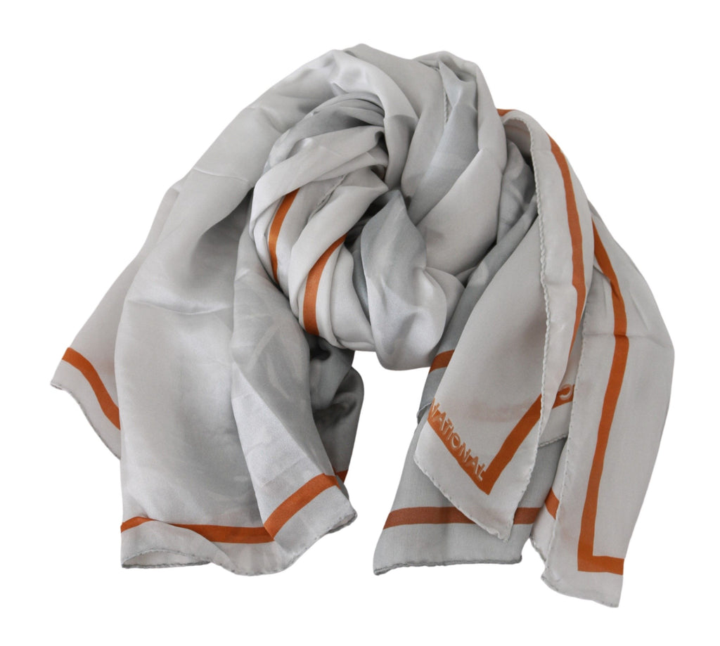 Costume National Grey Scarf for Women additional view