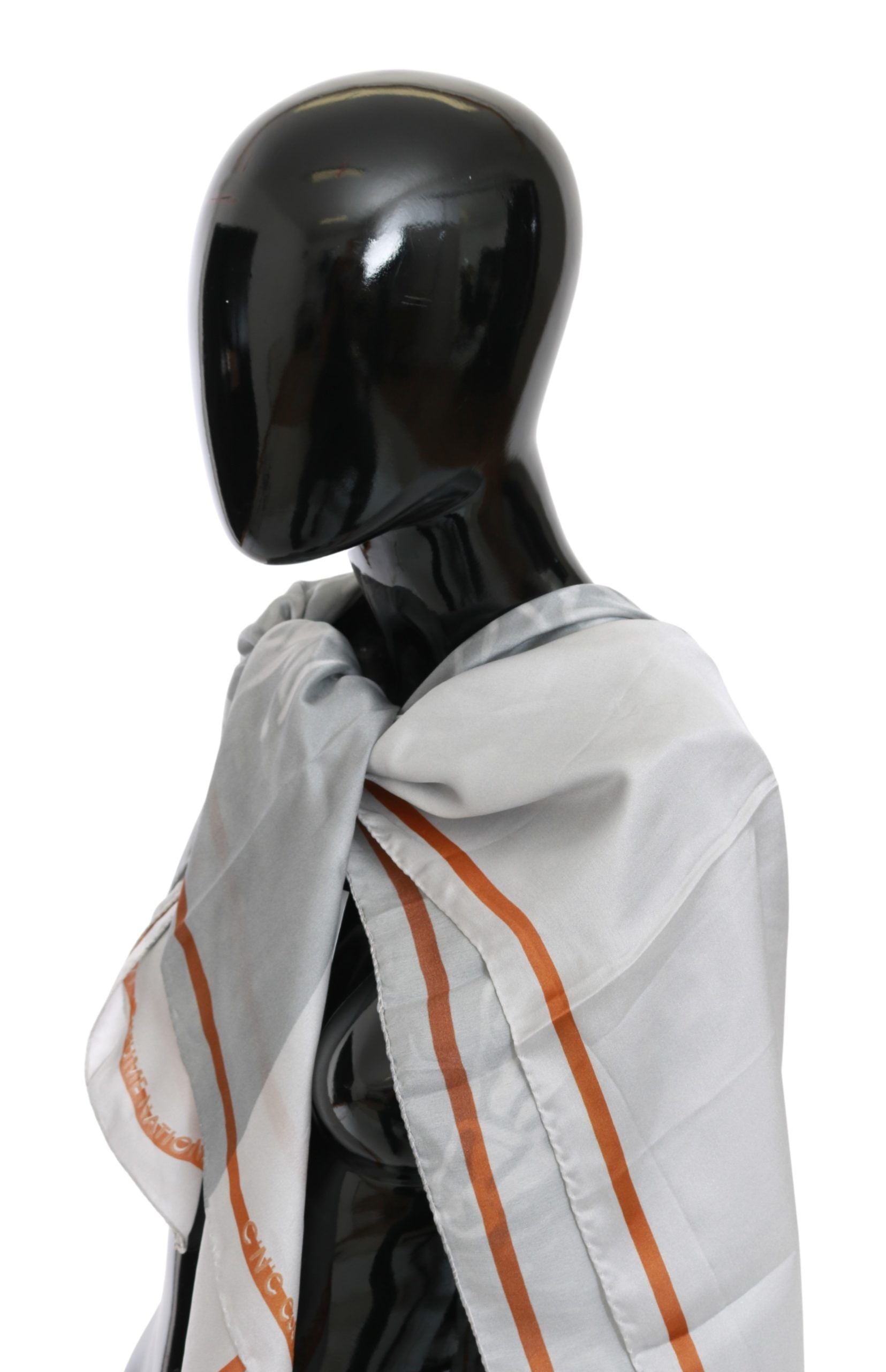 Costume National Grey Scarf for Women alternate view