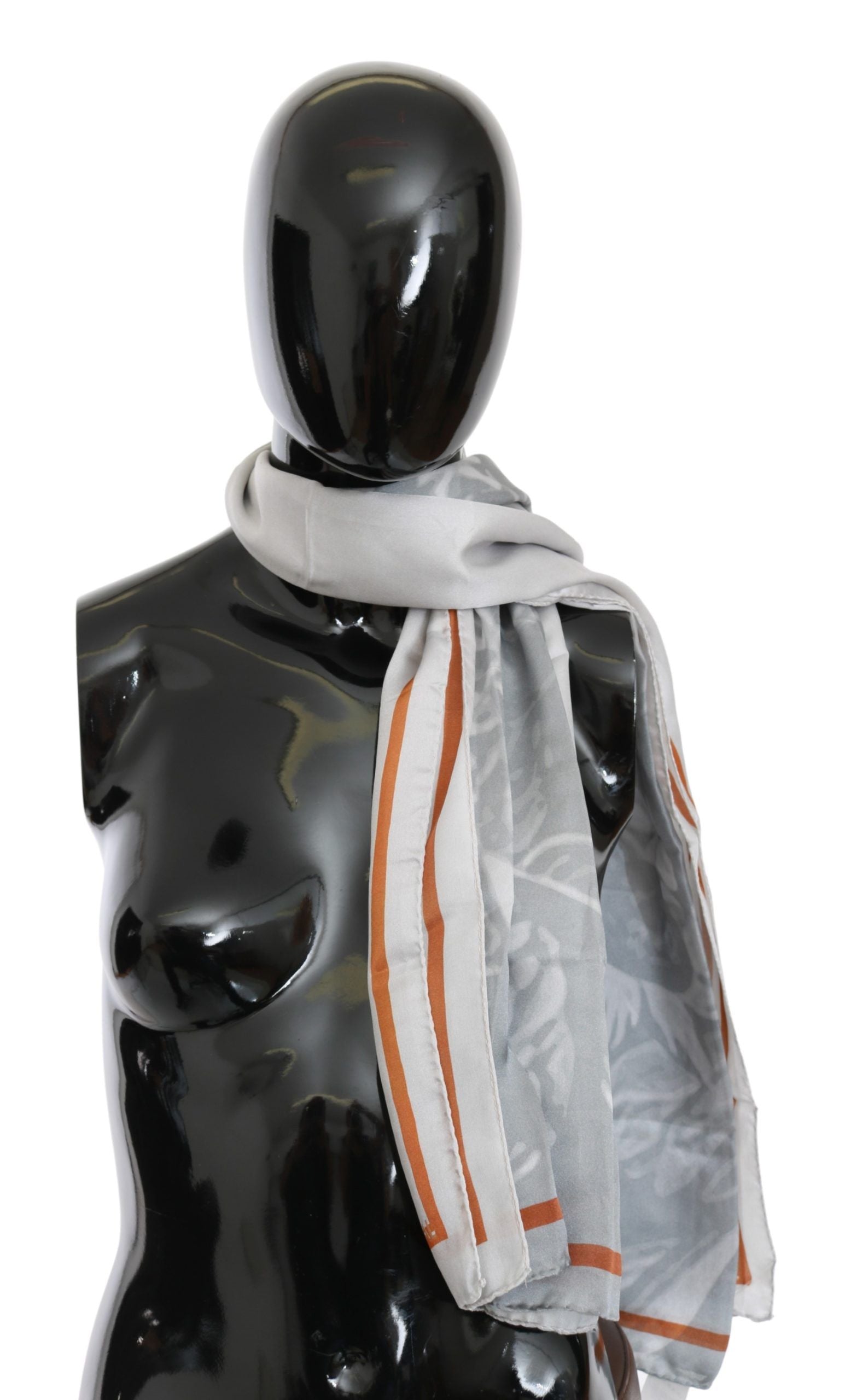 Costume National Grey Scarf for Women