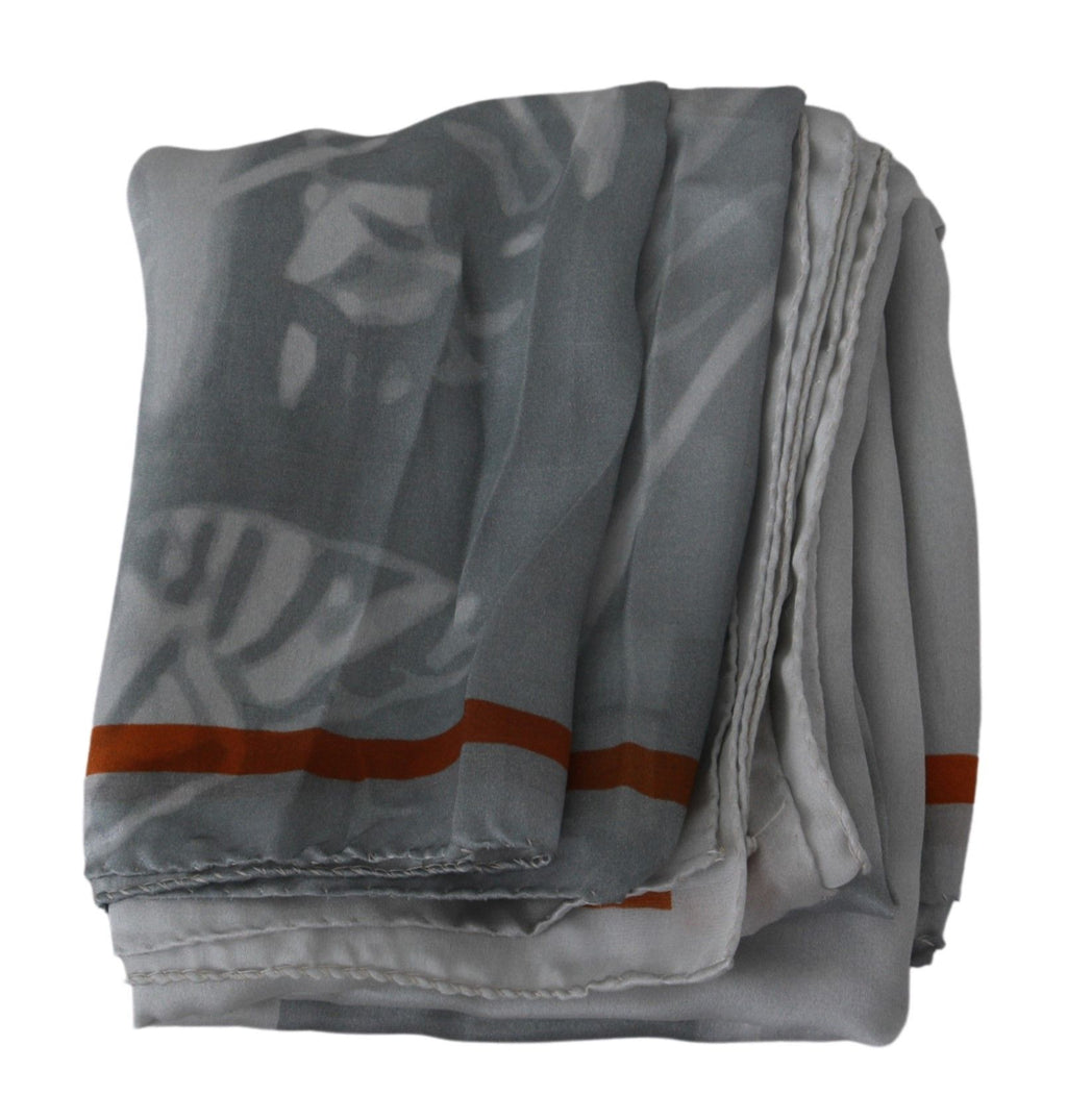 Costume National Grey Scarf for Women additional view