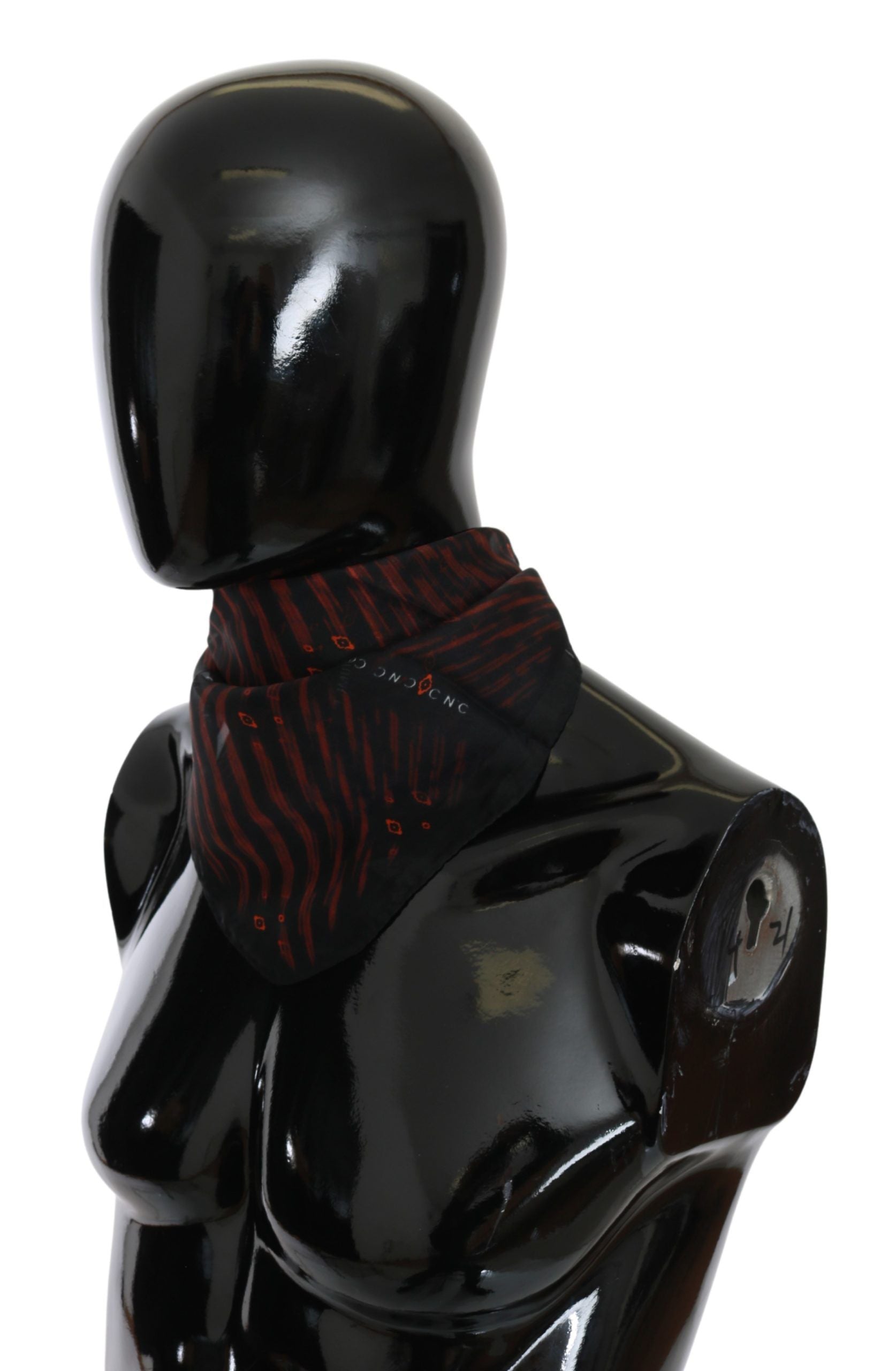 Costume National Black Scarf for Women side view