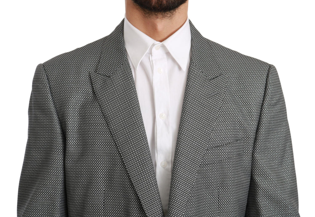 Dolce & Gabbana Grey Blazer for Men side view