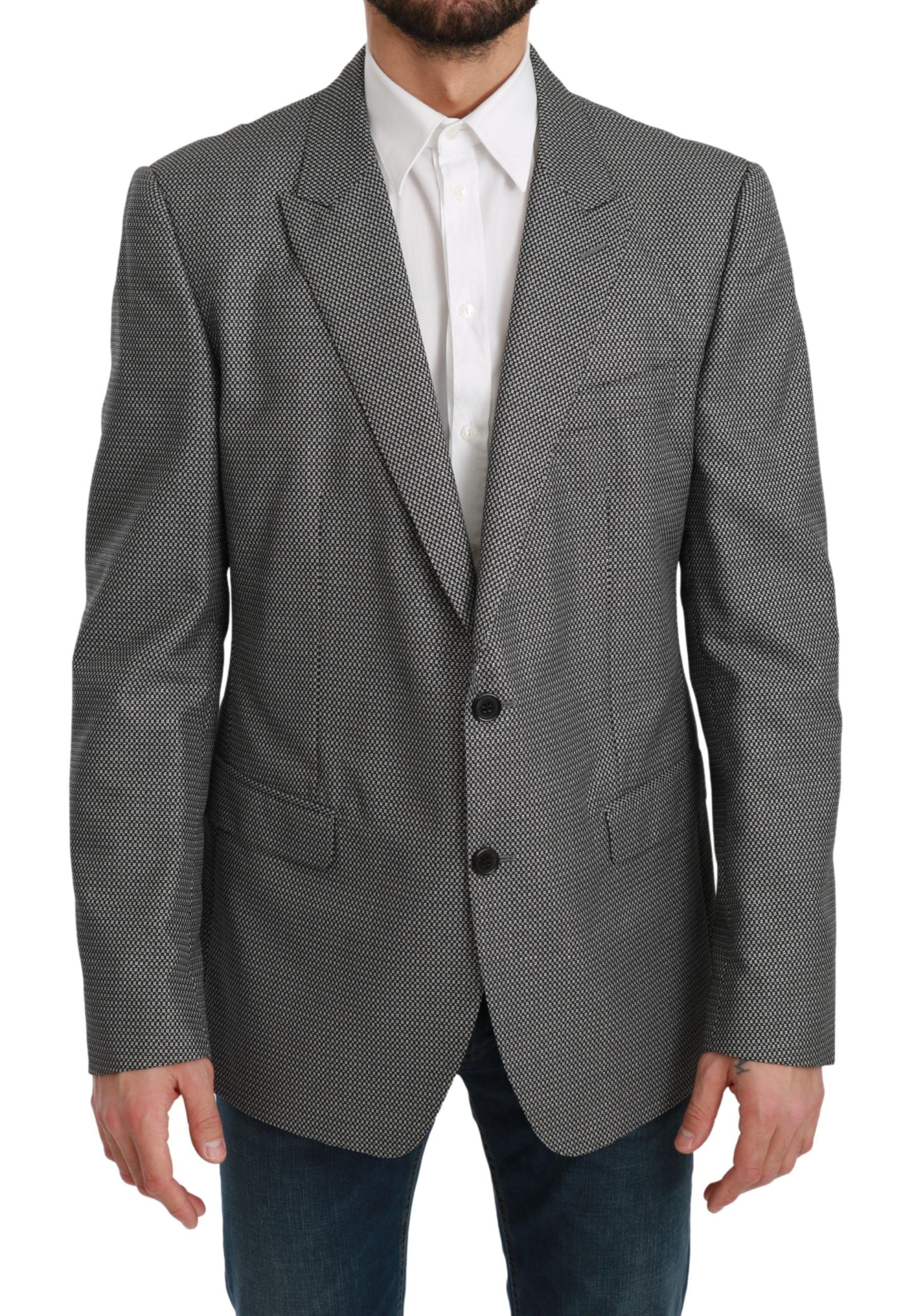 Dolce & Gabbana Grey Blazer for Men