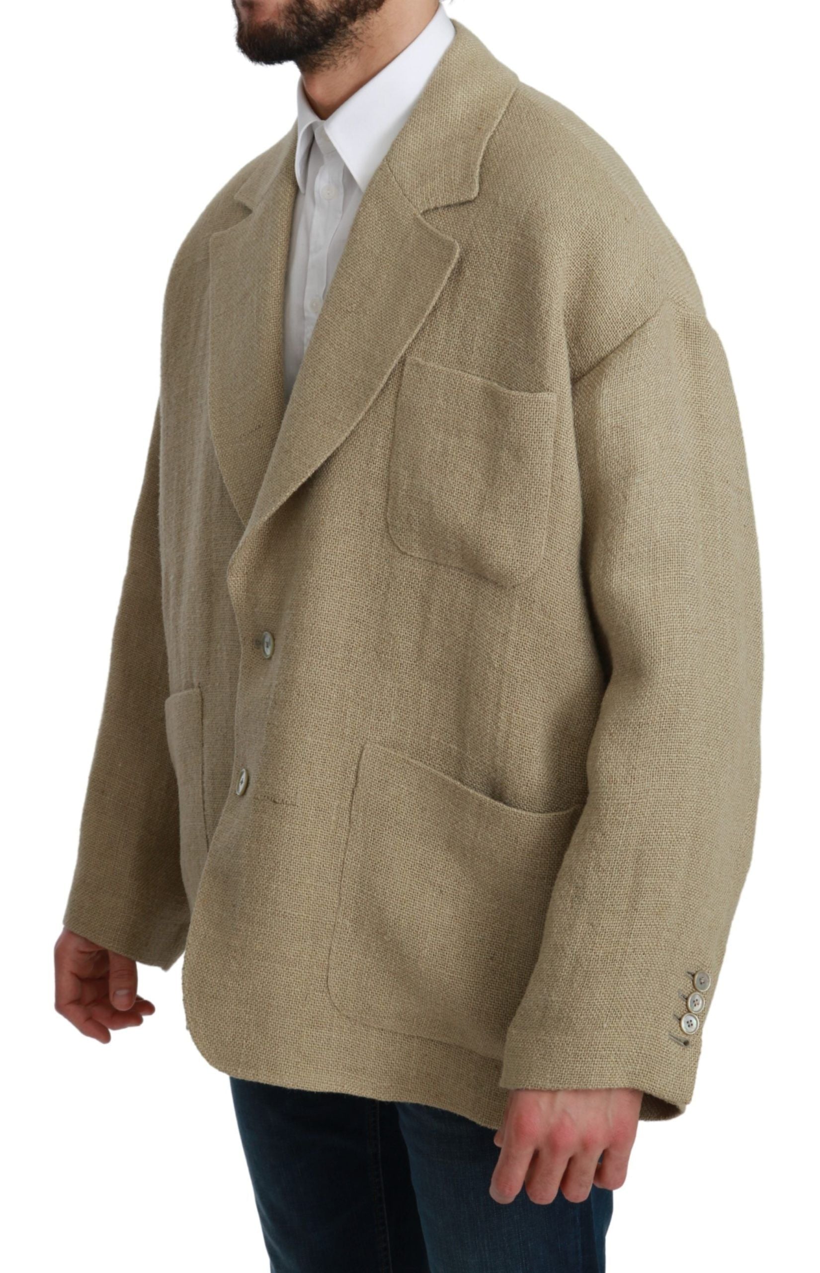 Dolce & Gabbana Beige Coat for Men alternate view