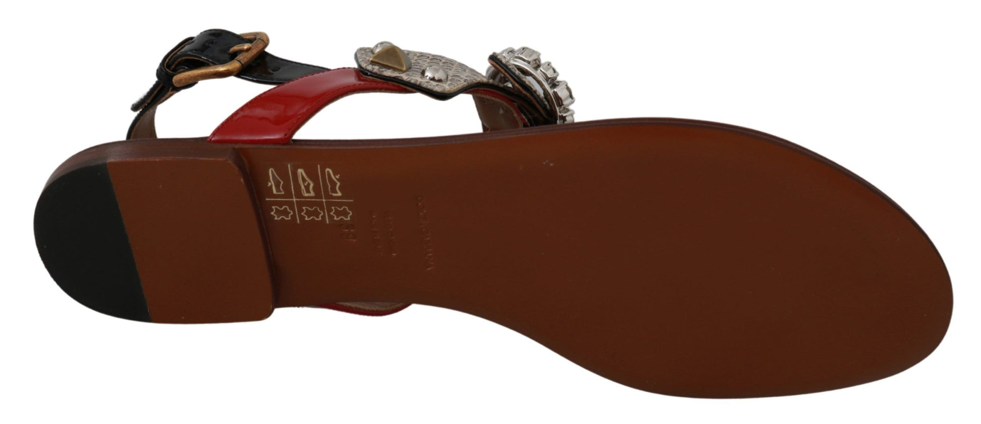 Dolce & Gabbana Brown Flip Flop Sandals for Women additional view