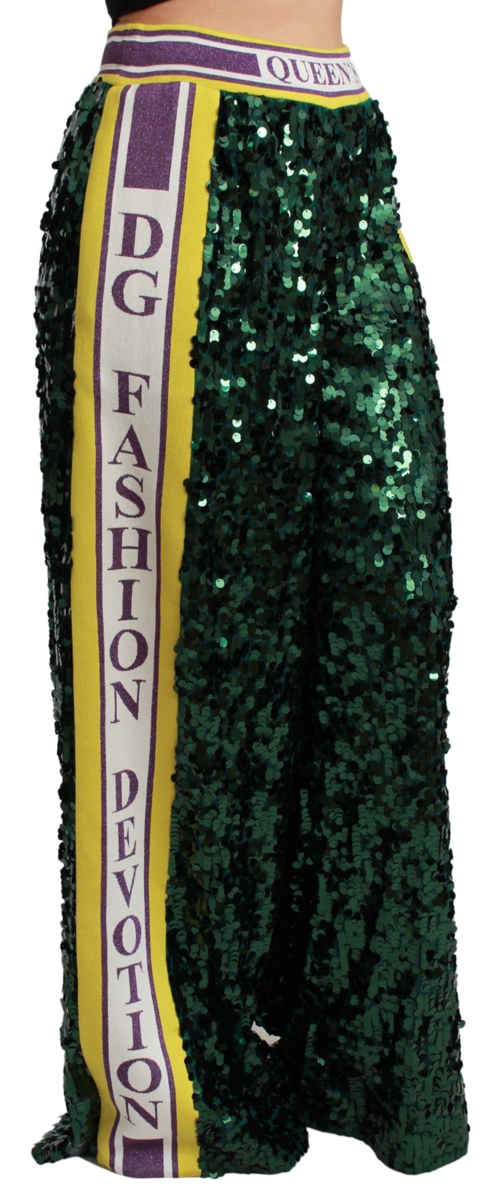 Dolce & Gabbana Green Casual Pants for Women alternate view