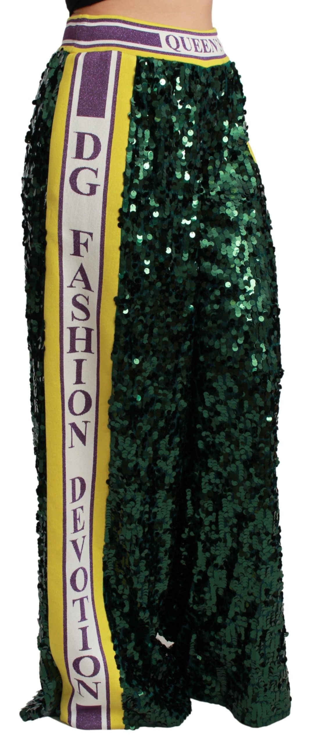 Dolce & Gabbana Green Casual Pants for Women alternate view