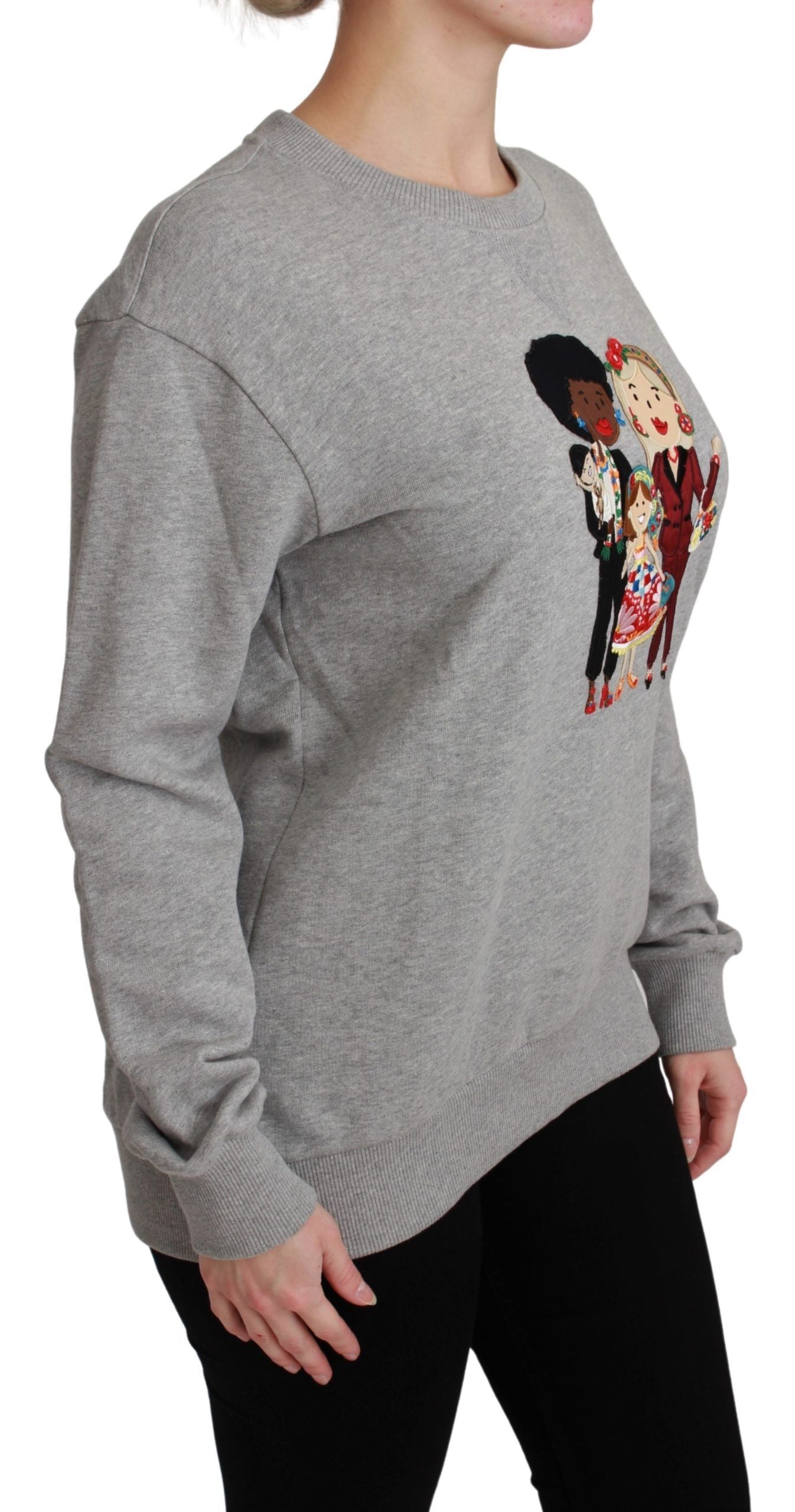 Dolce & Gabbana Grey Sweatshirt for Women alternate view