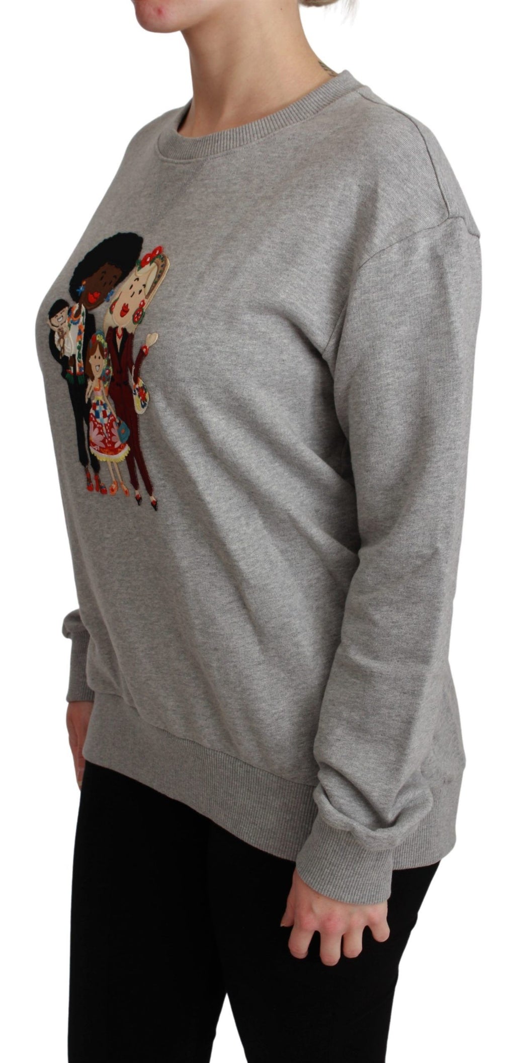 Dolce & Gabbana Grey Sweatshirt for Women detail view
