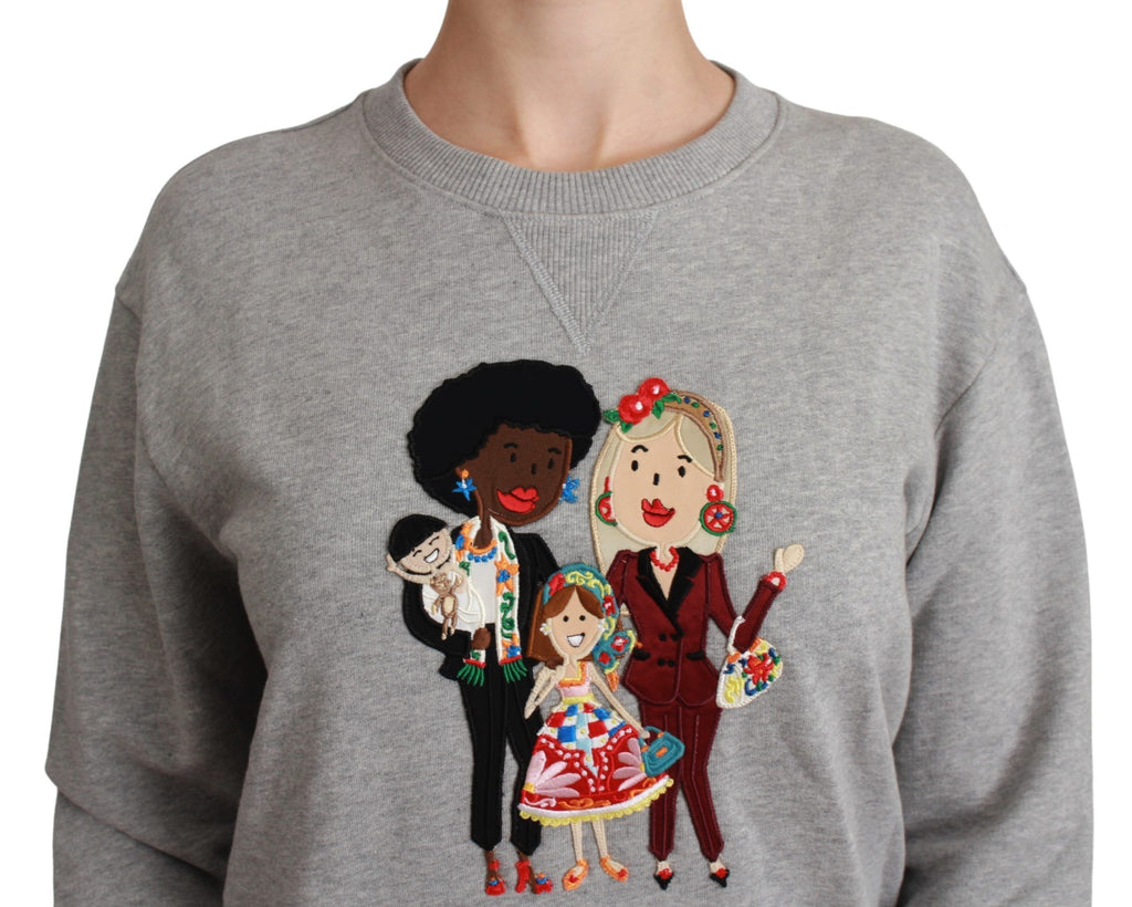 Dolce & Gabbana Grey Sweatshirt for Women additional view