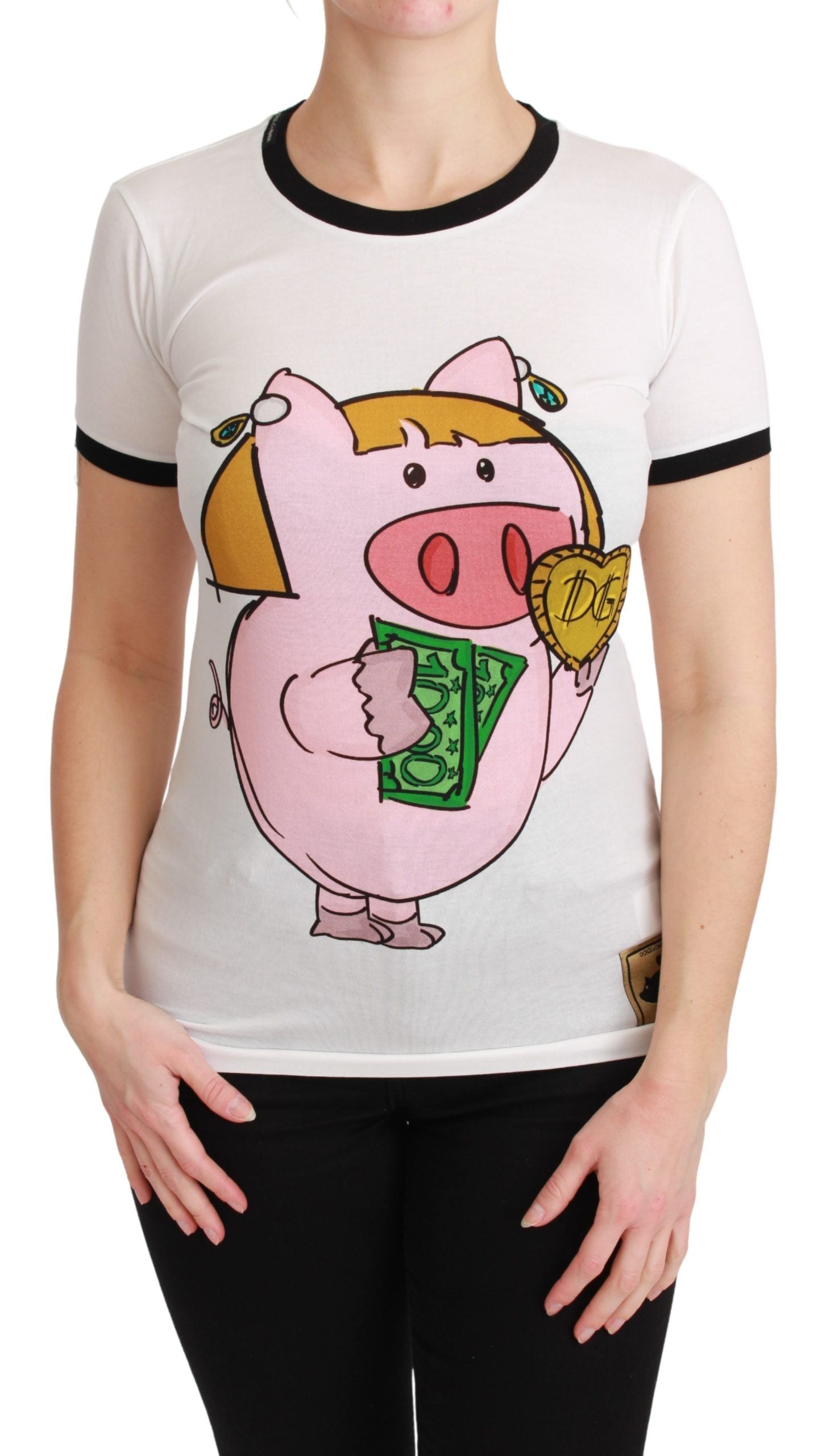 Dolce & Gabbana White T-Shirt for Women