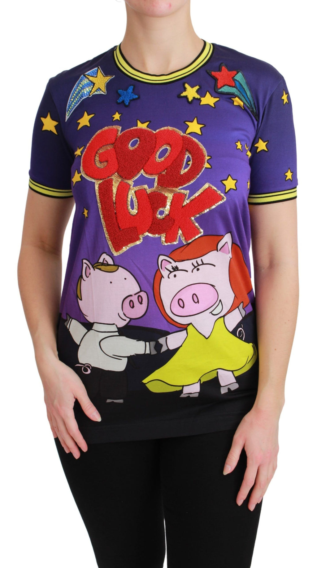Dolce & Gabbana Purple T-Shirt for Women