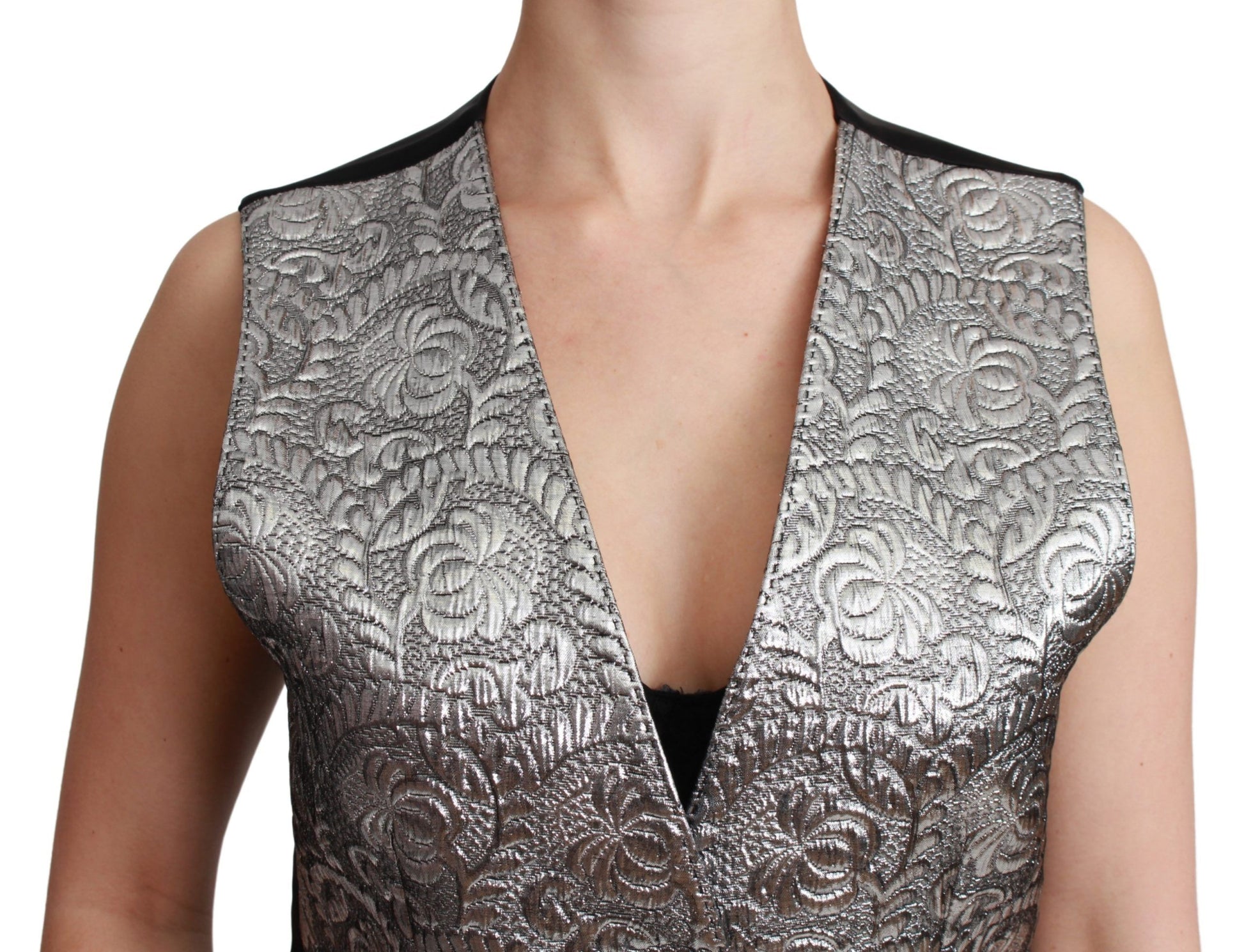 Dolce & Gabbana Silver Waistcoats for Women additional view