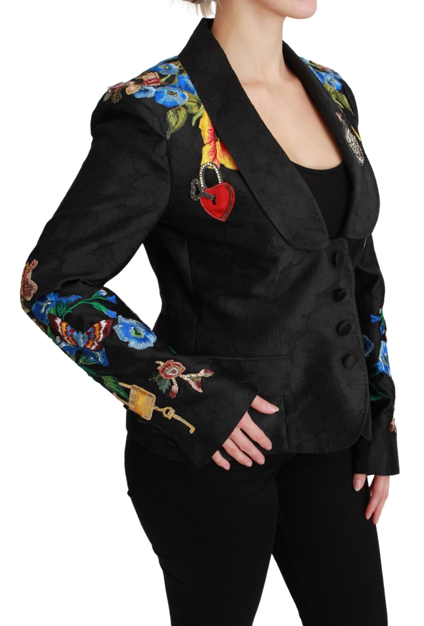 Dolce & Gabbana Black Coat for Women alternate view