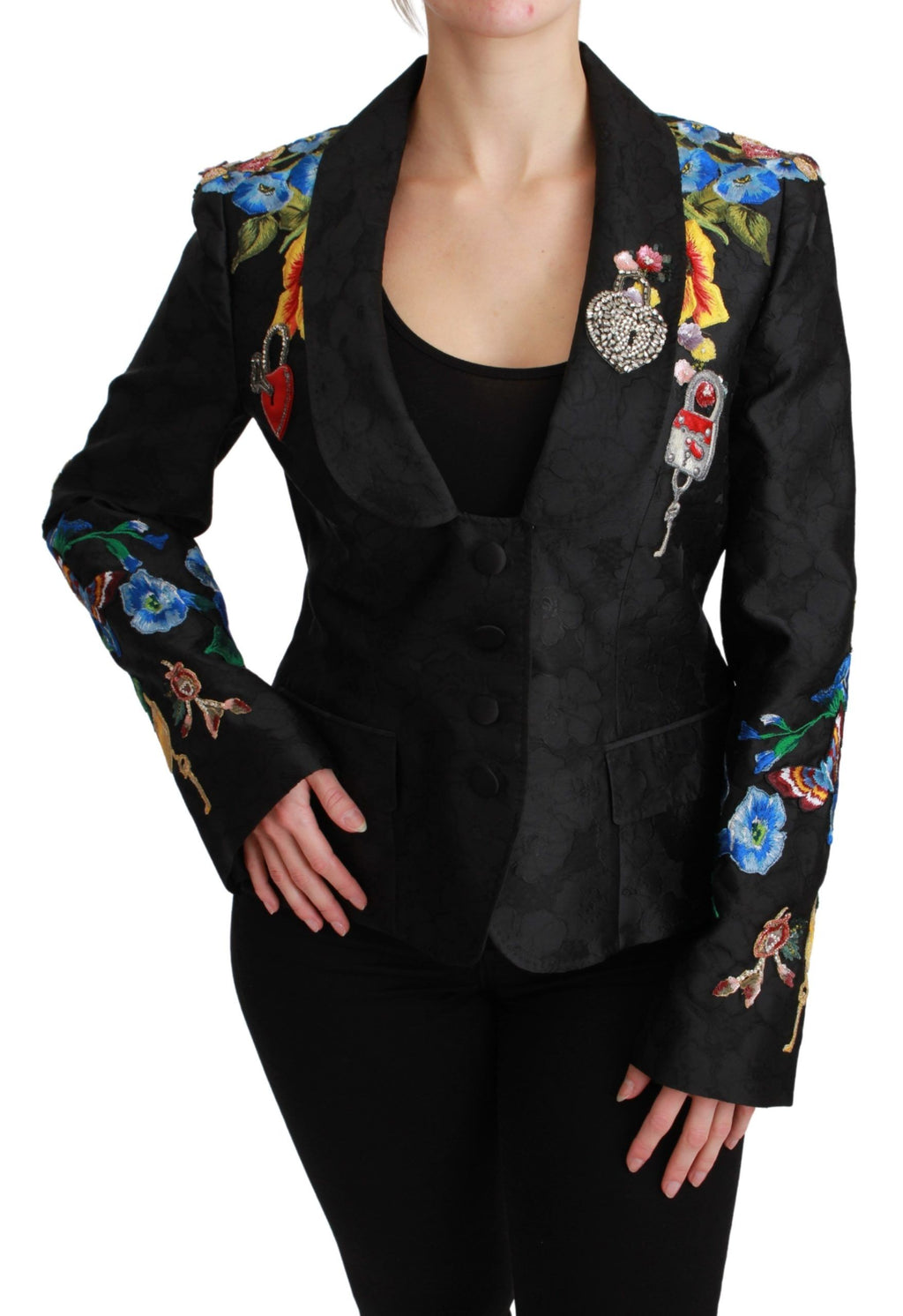 Dolce & Gabbana Black Coat for Women