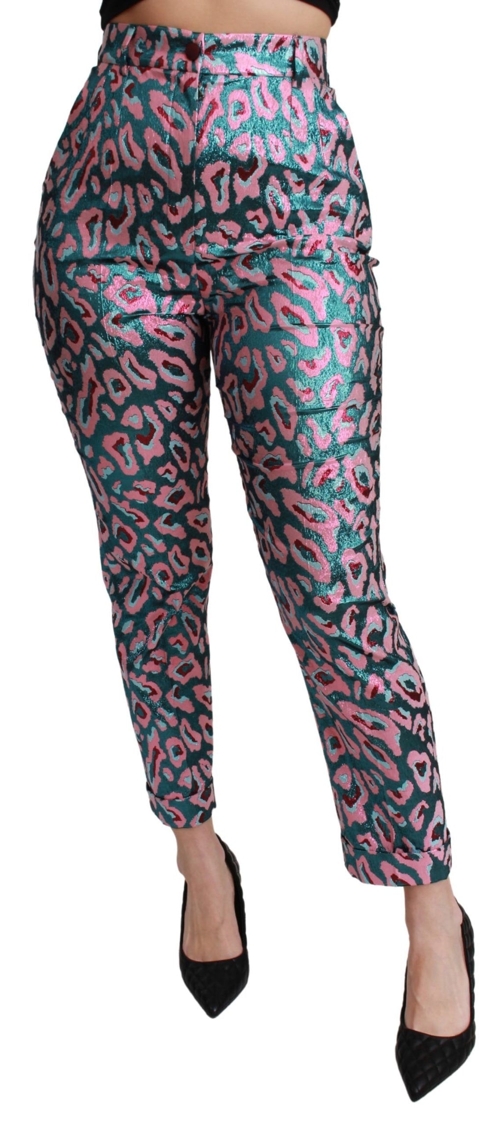 Dolce & Gabbana Multicolor Cropped Pants for Women