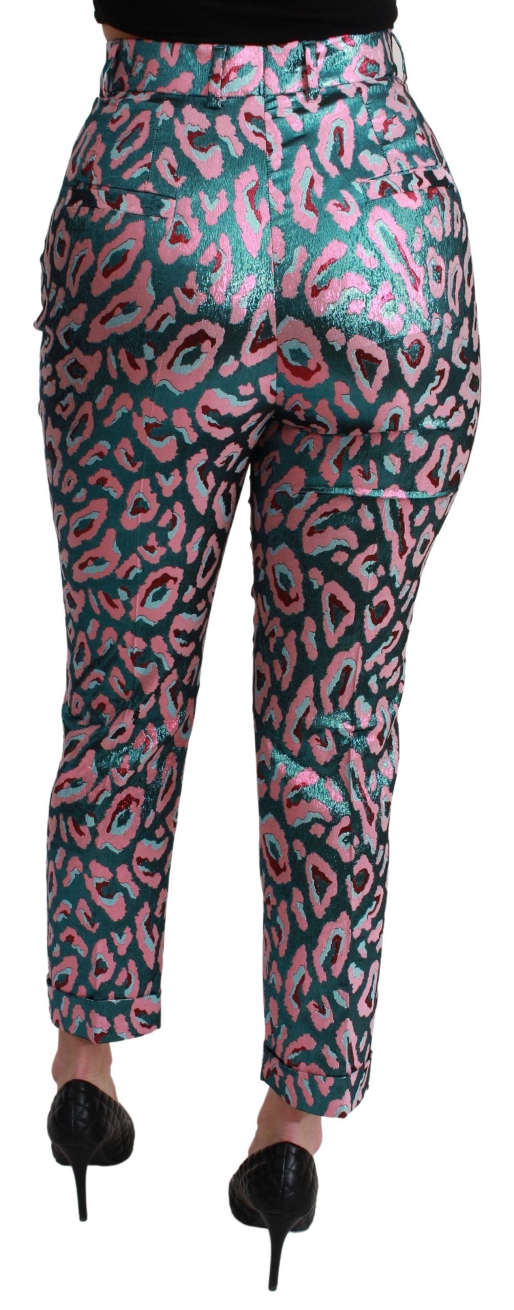 Dolce & Gabbana Multicolor Cropped Pants for Women side view