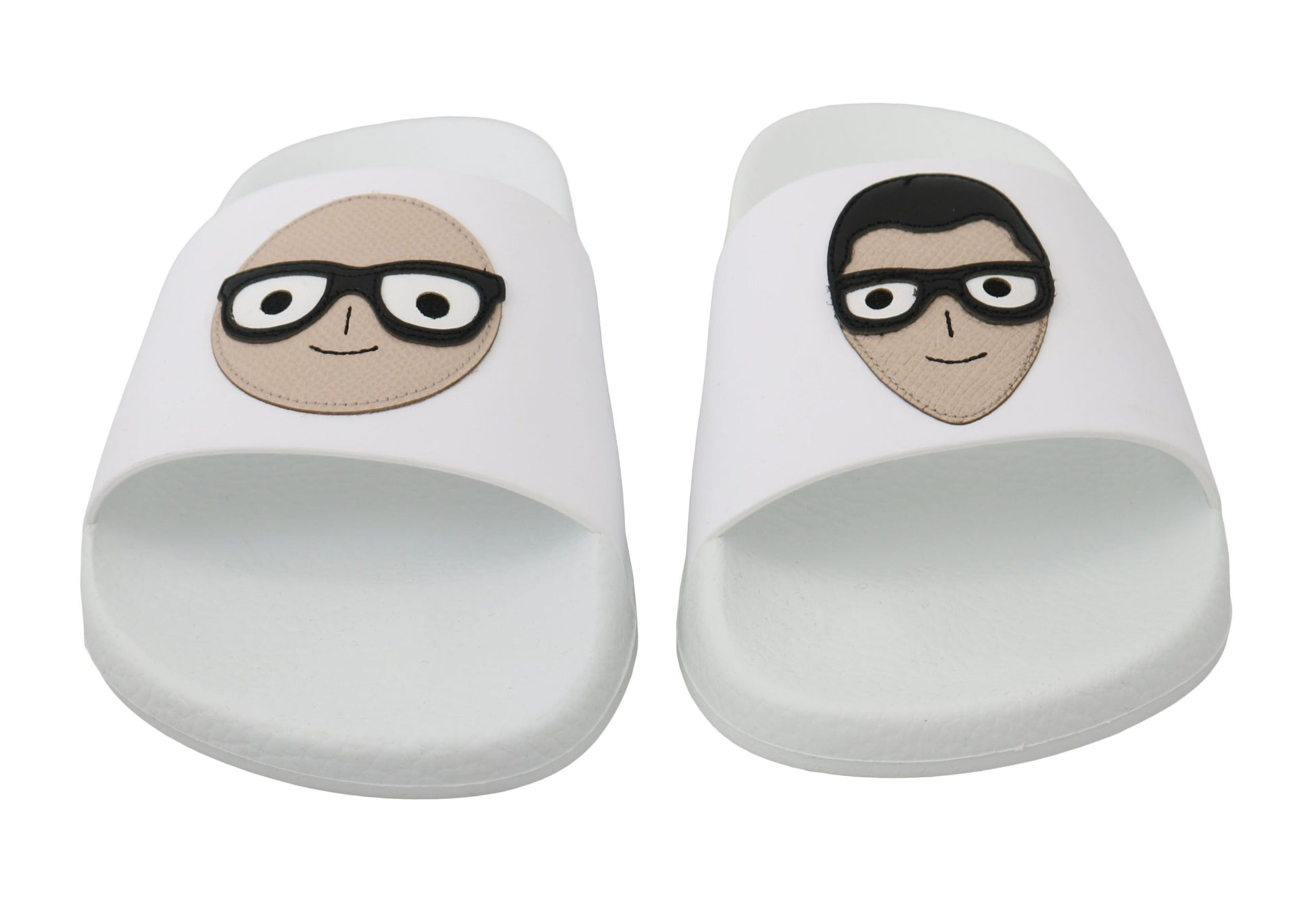 Dolce & Gabbana White Slippers for Women detail view