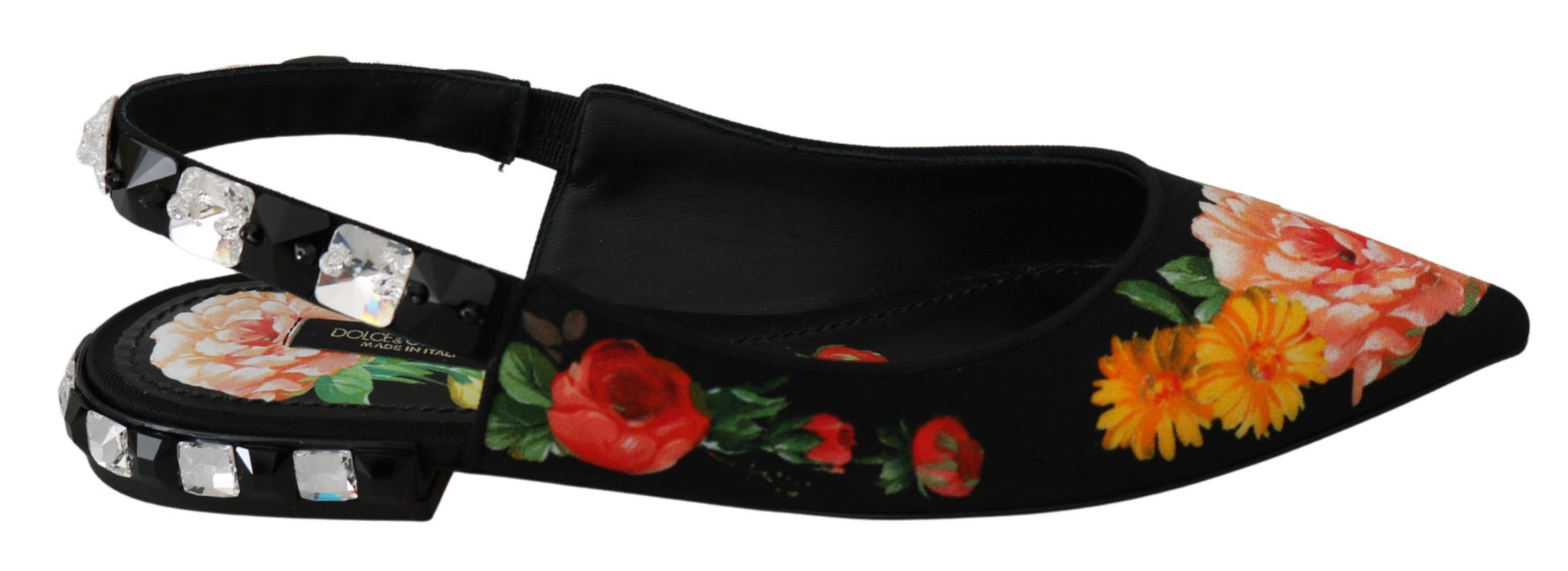 Dolce & Gabbana Black Slip On Loafers for Women