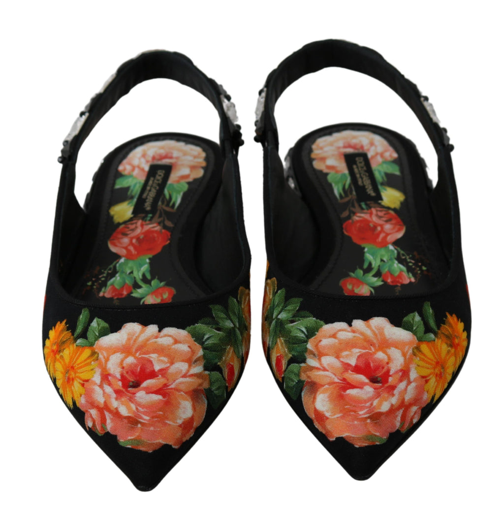 Dolce & Gabbana Black Slip On Loafers for Women additional view