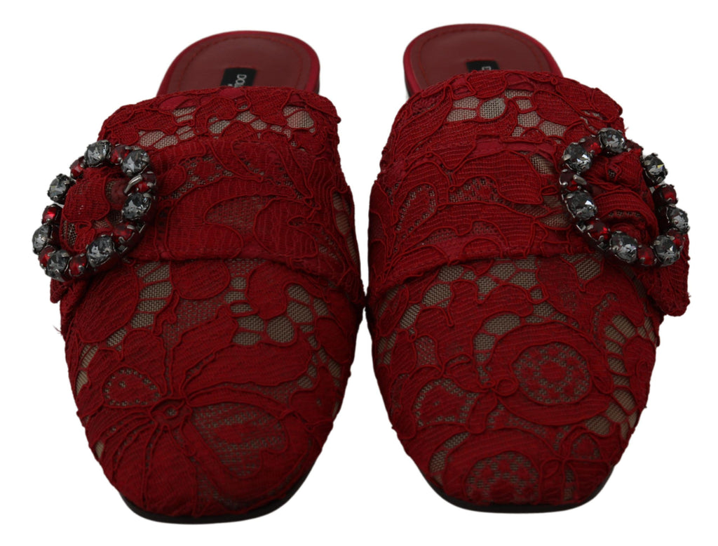 Dolce & Gabbana Red Flat for Women alternate view