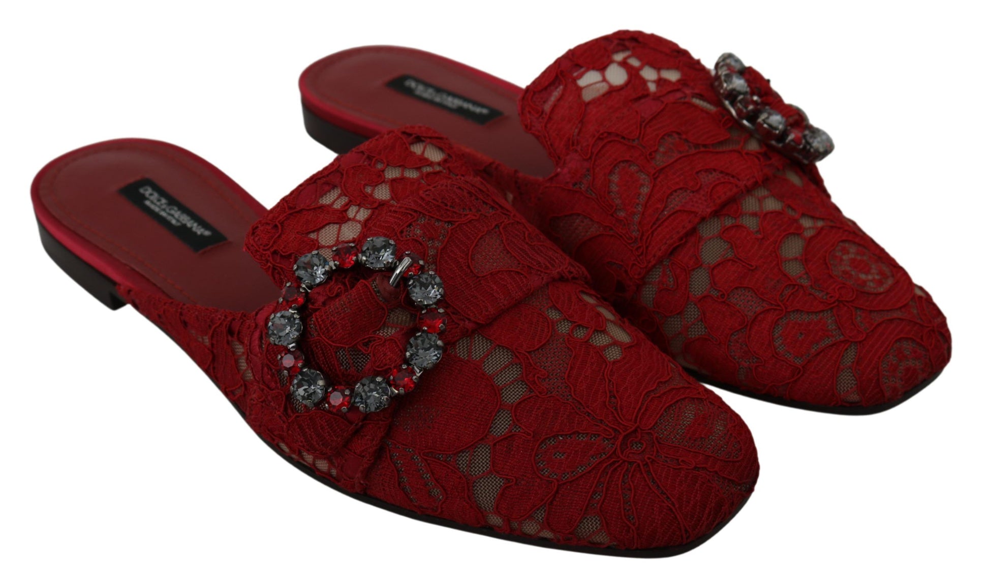 Dolce & Gabbana Red Flat for Women detail view