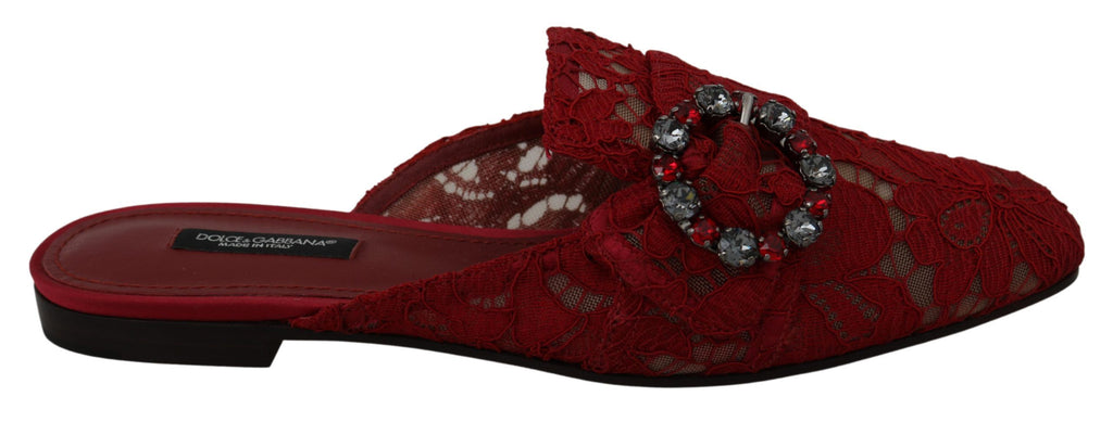 Dolce & Gabbana Red Flat for Women