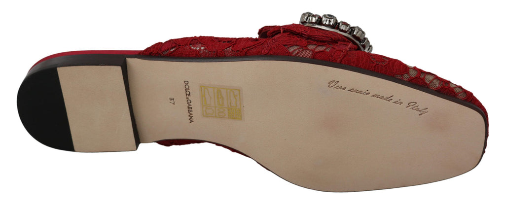 Dolce & Gabbana Red Flat for Women additional view