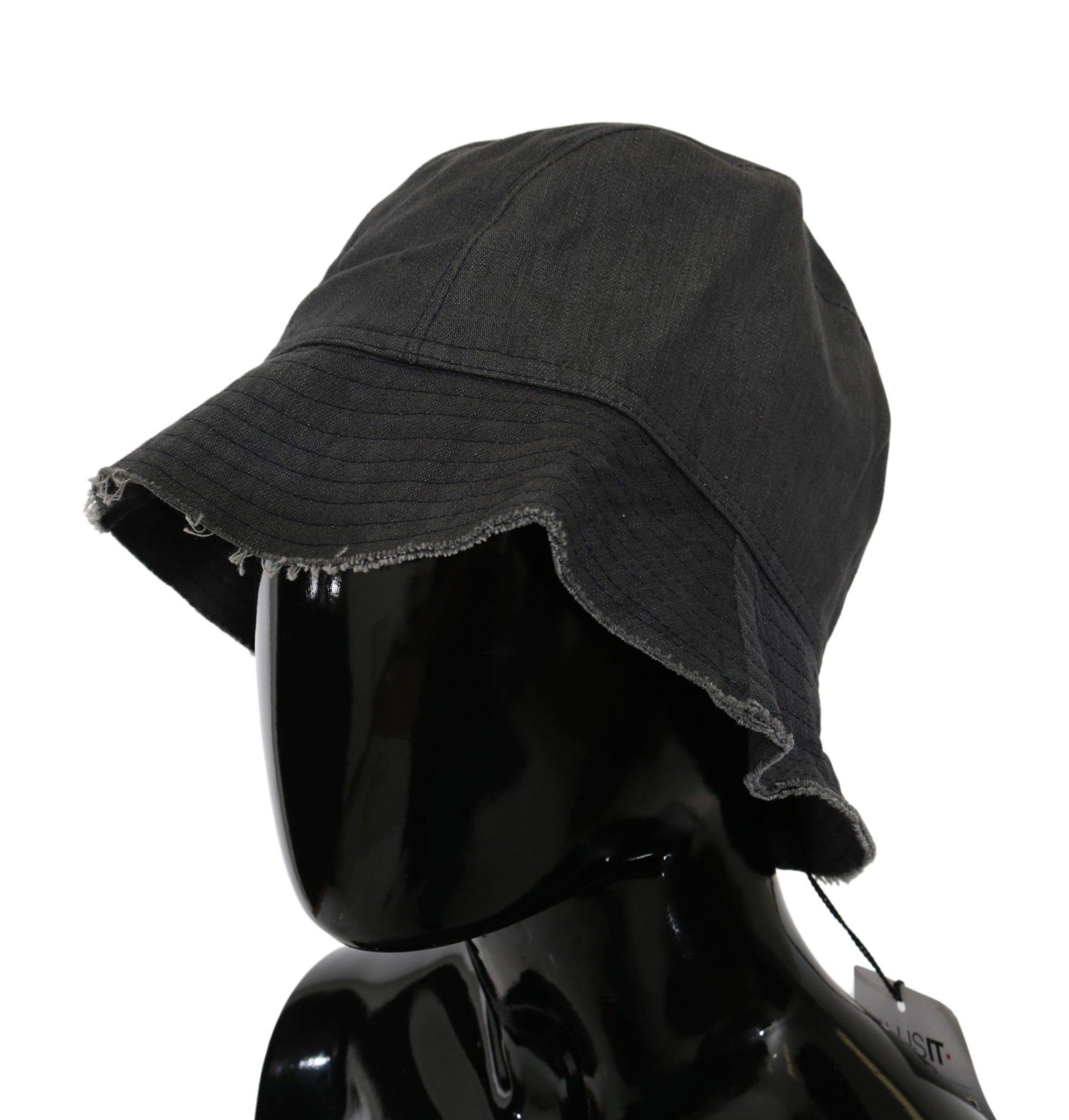 Costume National Black Bucket Hats for Women alternate view