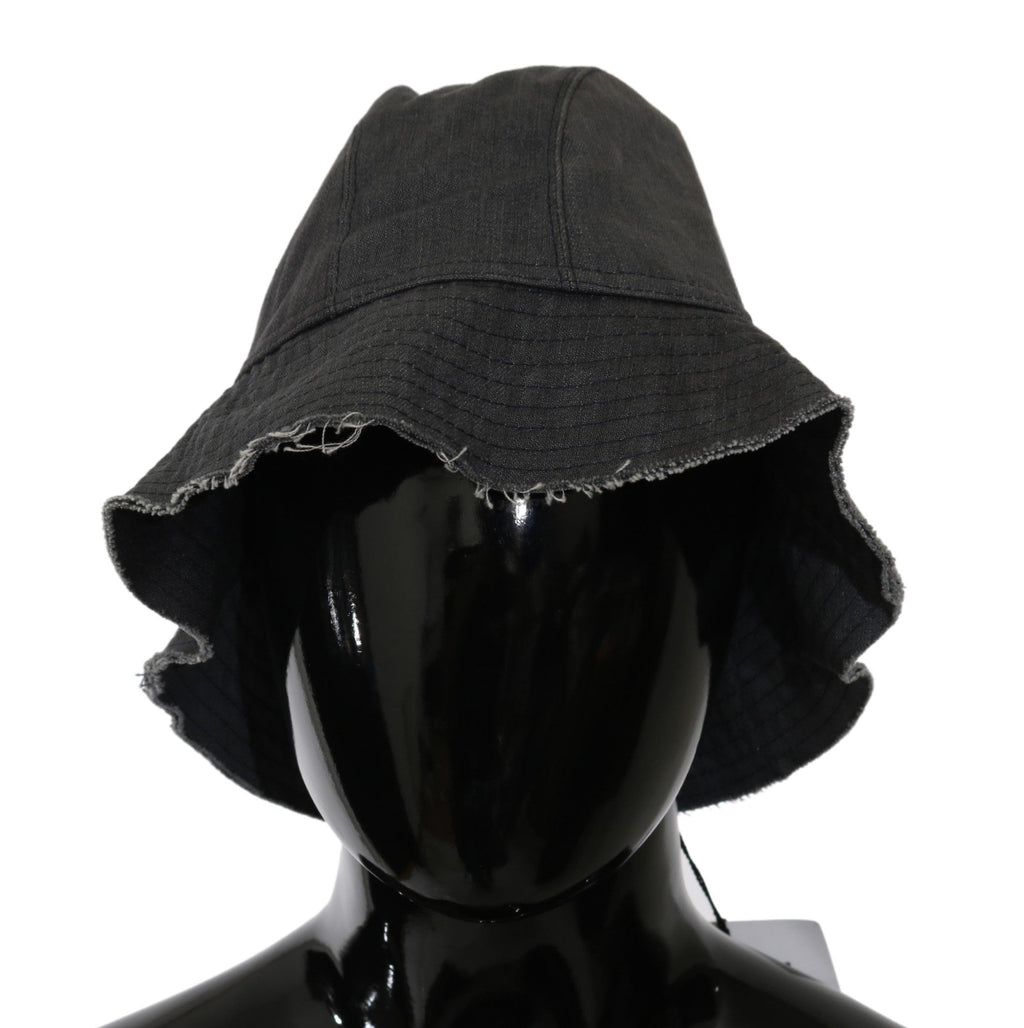 Costume National Black Bucket Hats for Women