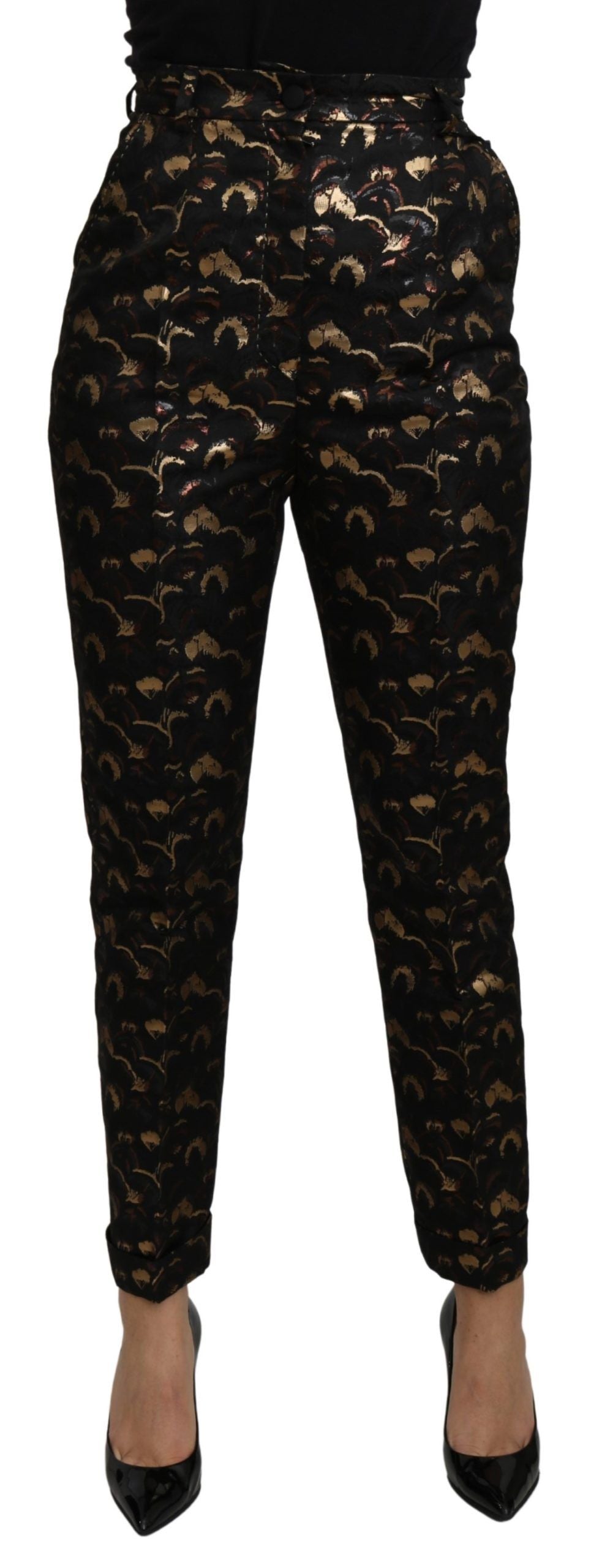 Dolce & Gabbana Black Casual Pants for Women
