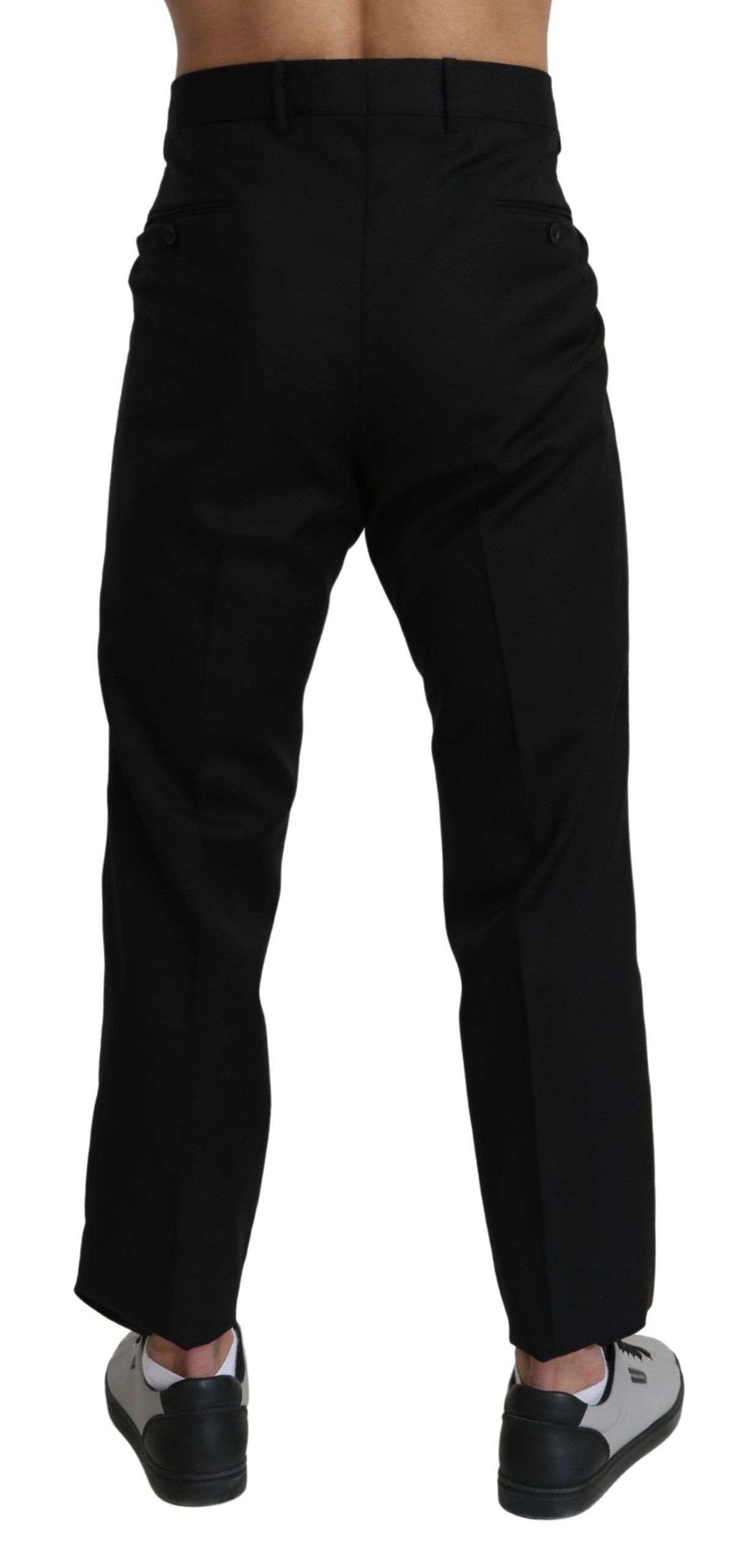 Dolce & Gabbana Black Dress Pants for Men detail view