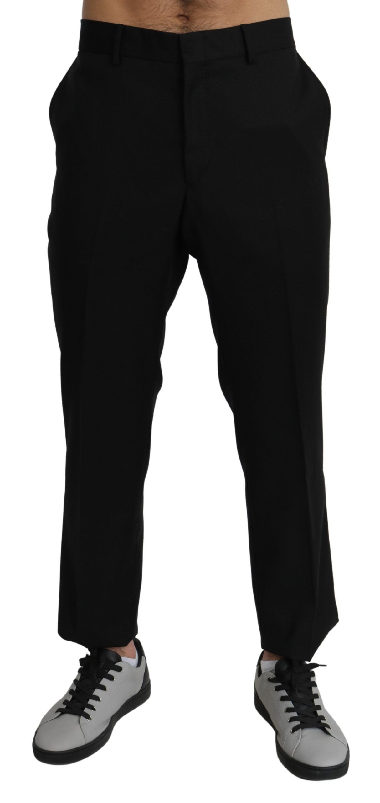 Dolce & Gabbana Black Dress Pants for Men