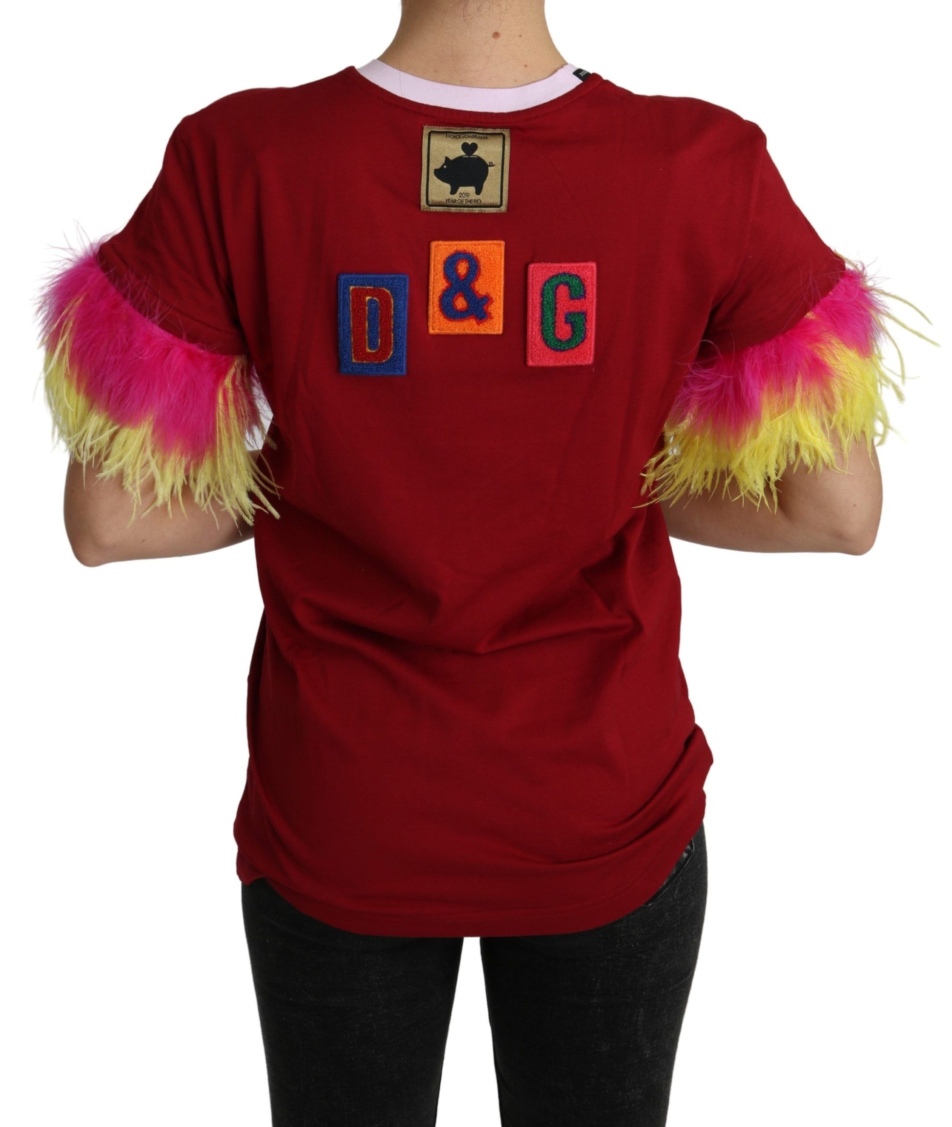 Dolce & Gabbana Red T-Shirt for Women alternate view