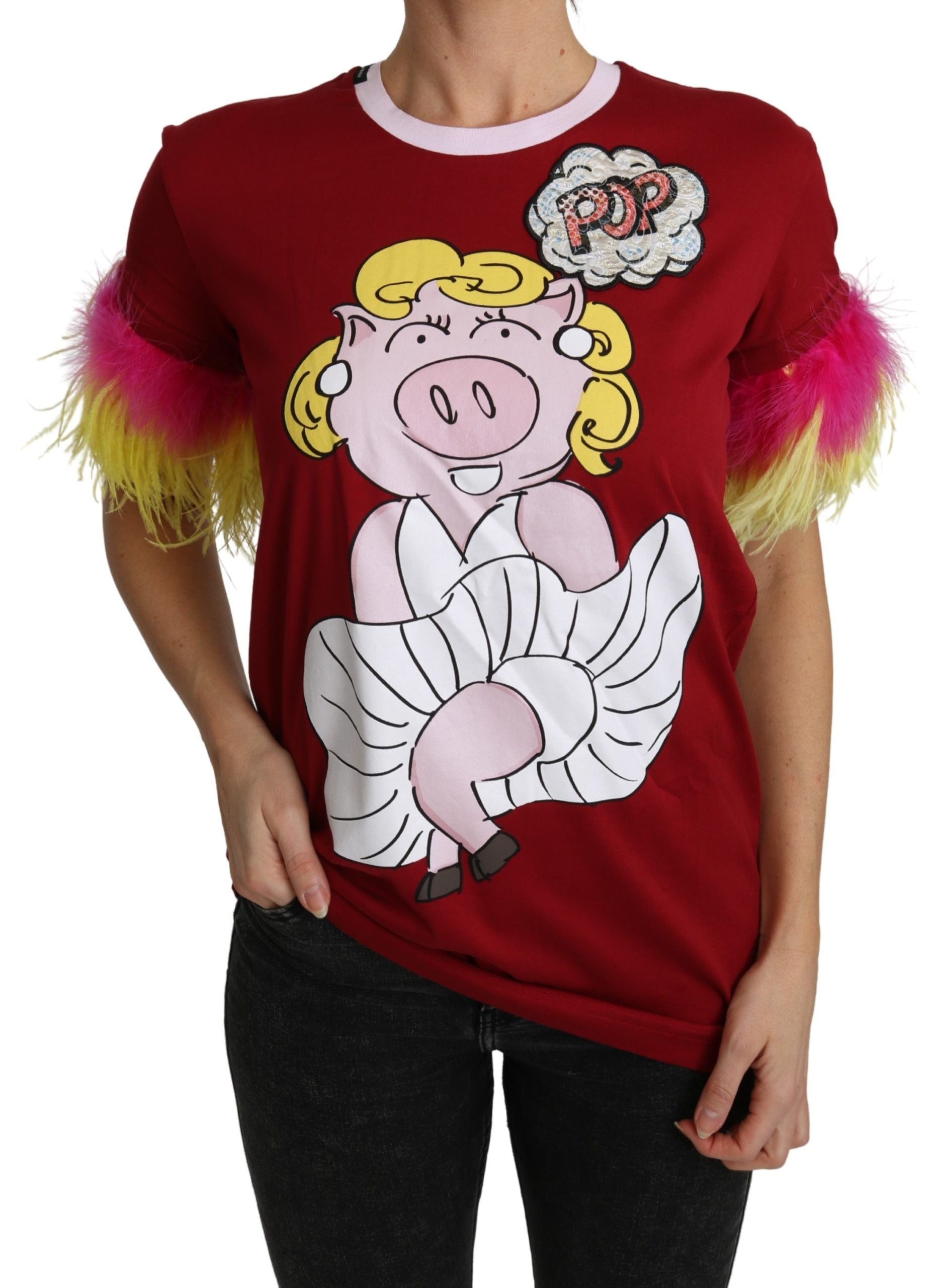 Dolce & Gabbana Red T-Shirt for Women