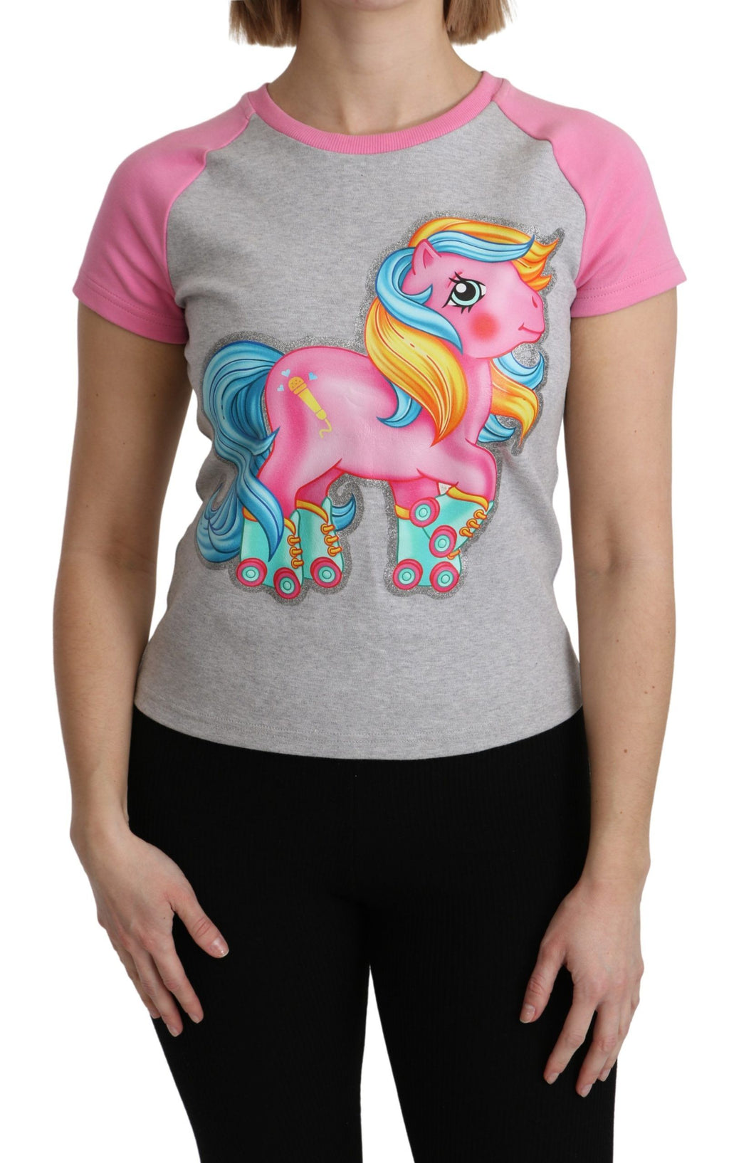 Moschino Grey T-Shirt for Women