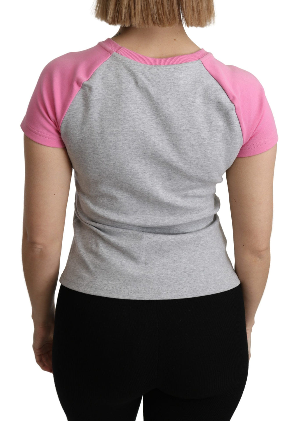Moschino Grey T-Shirt for Women side view