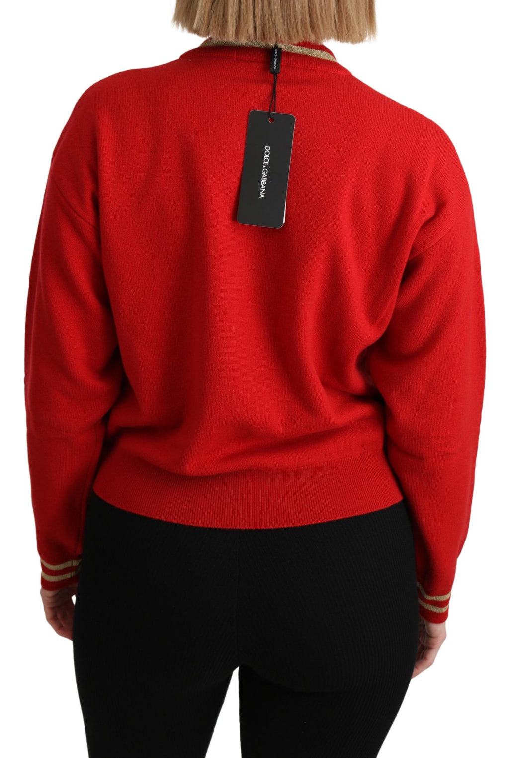 Dolce & Gabbana Red Sweatshirt for Women side view