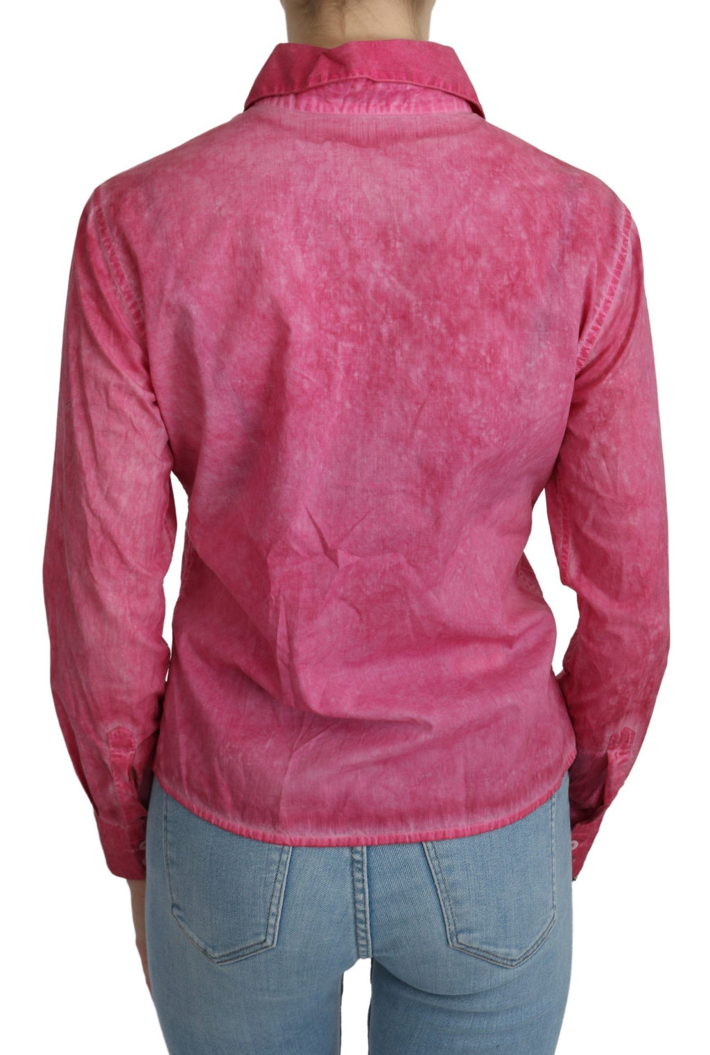 Ermanno Scervino Pink Blouse for Women side view