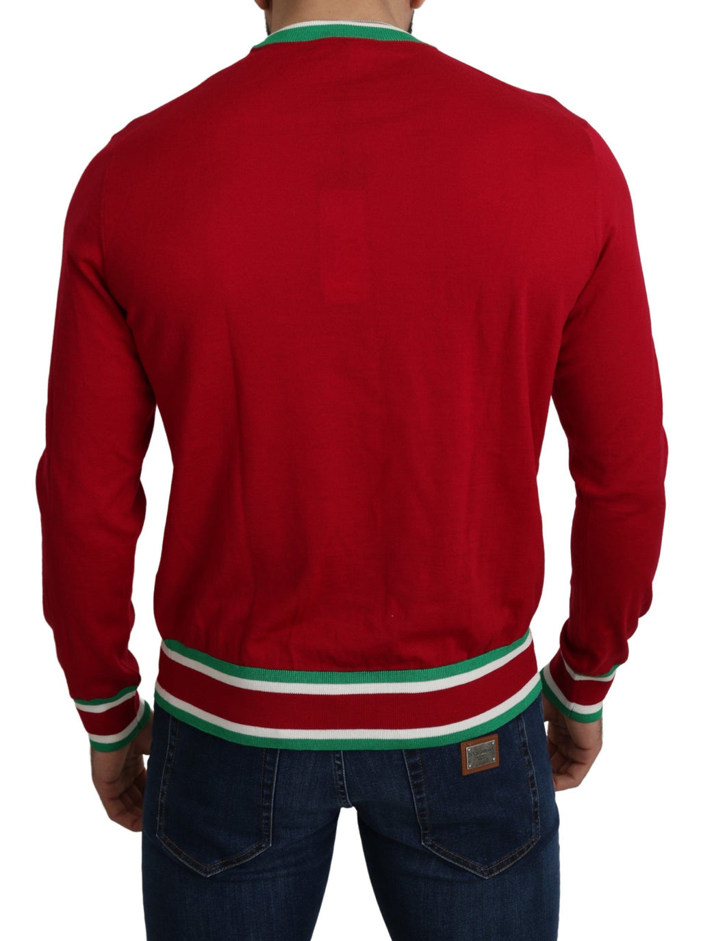 Dolce & Gabbana Red Sweatshirt for Men detail view