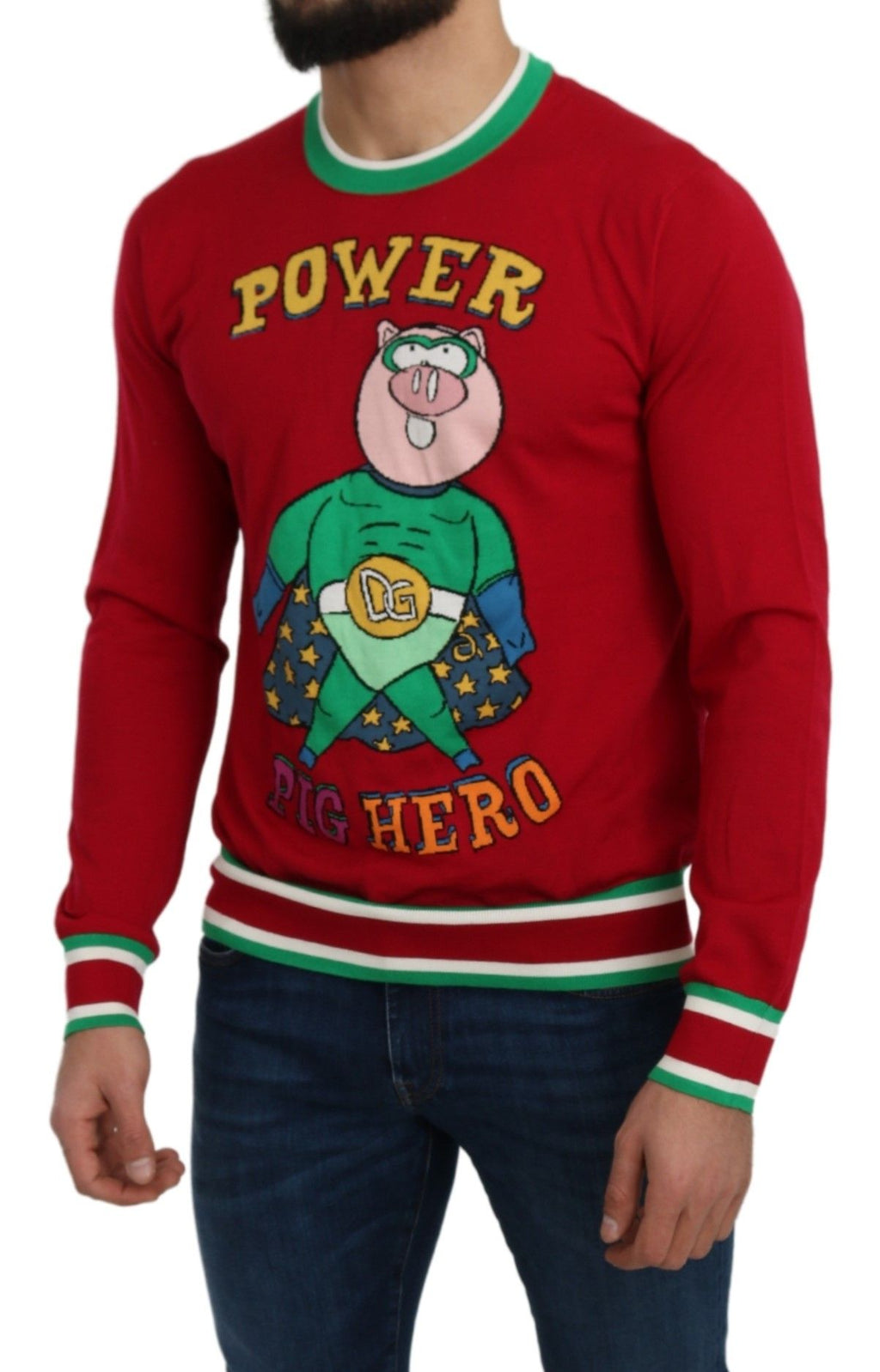 Dolce & Gabbana Red Sweatshirt for Men additional view