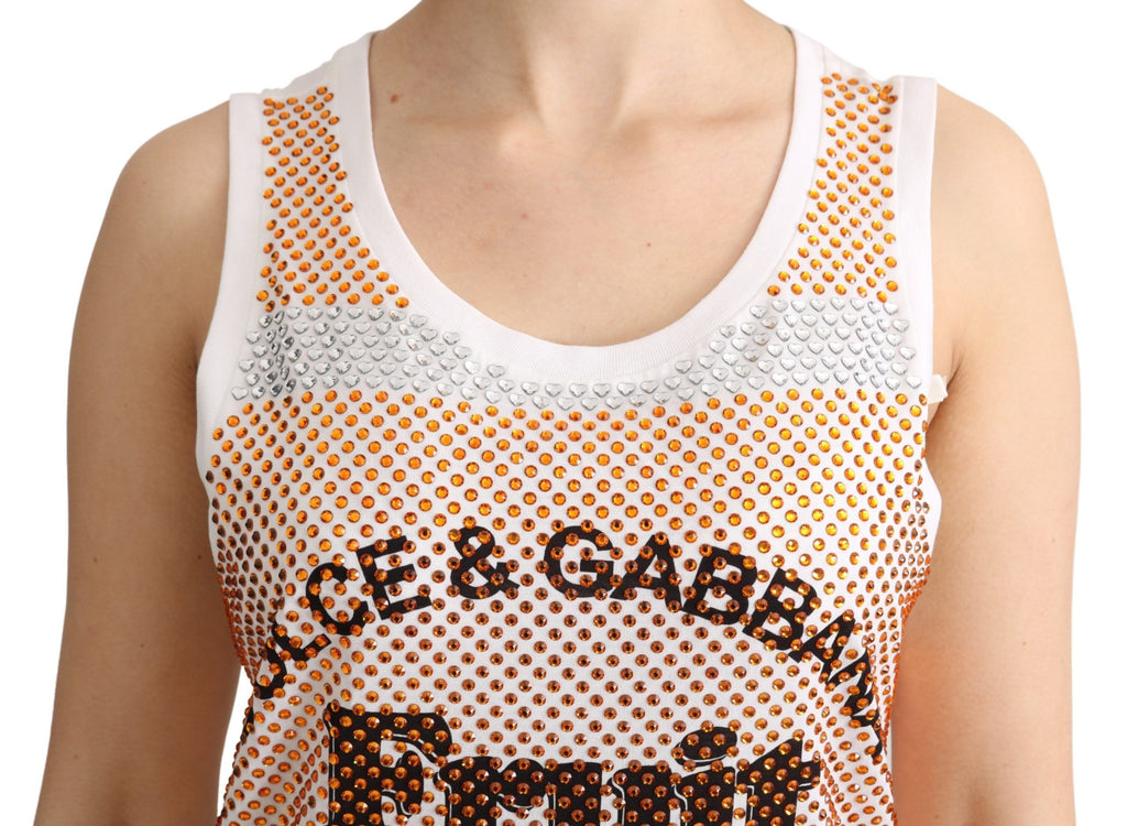 Dolce & Gabbana White Tank Tops T for Women additional view